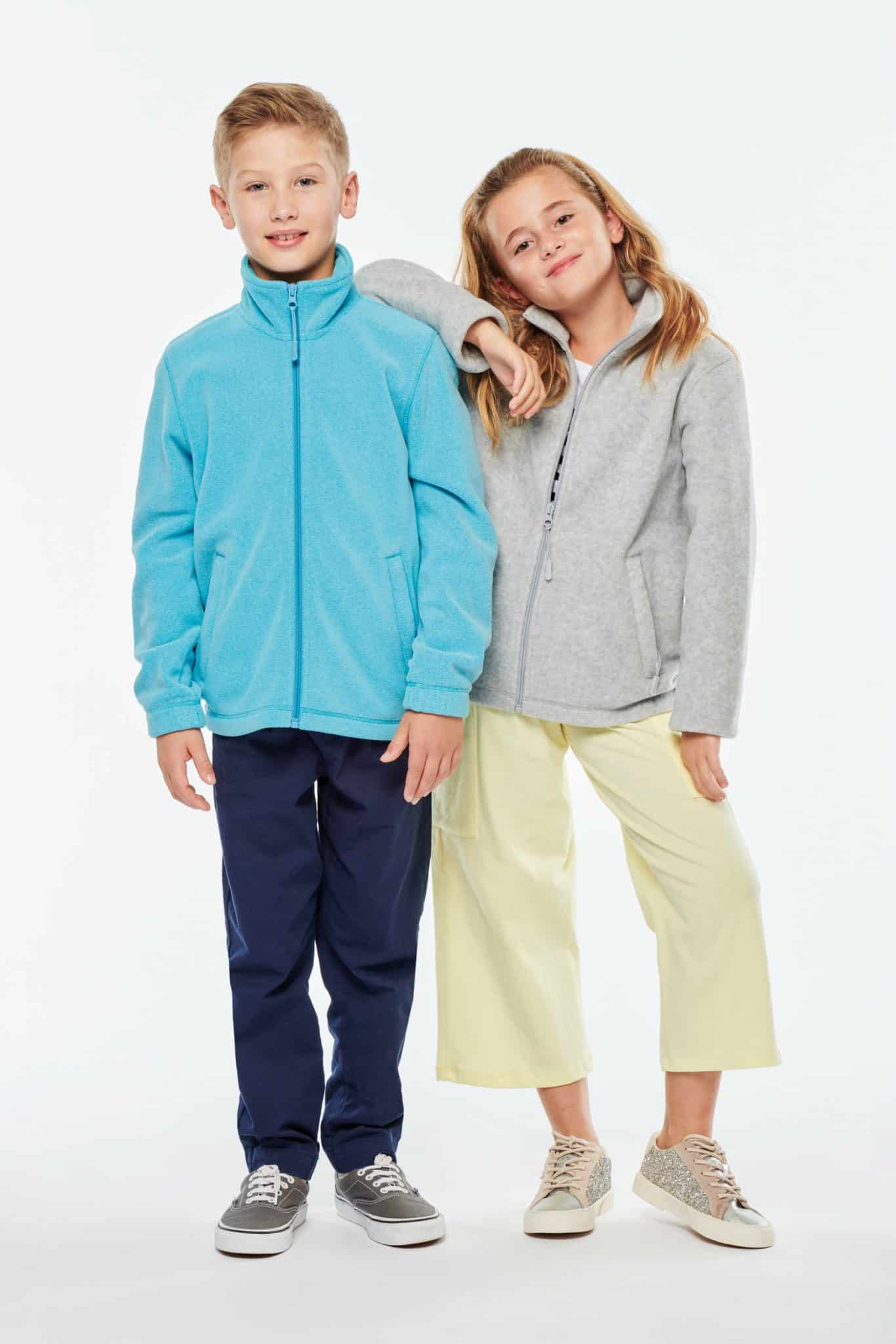 Visuel Veste micropolaire zippée enfant