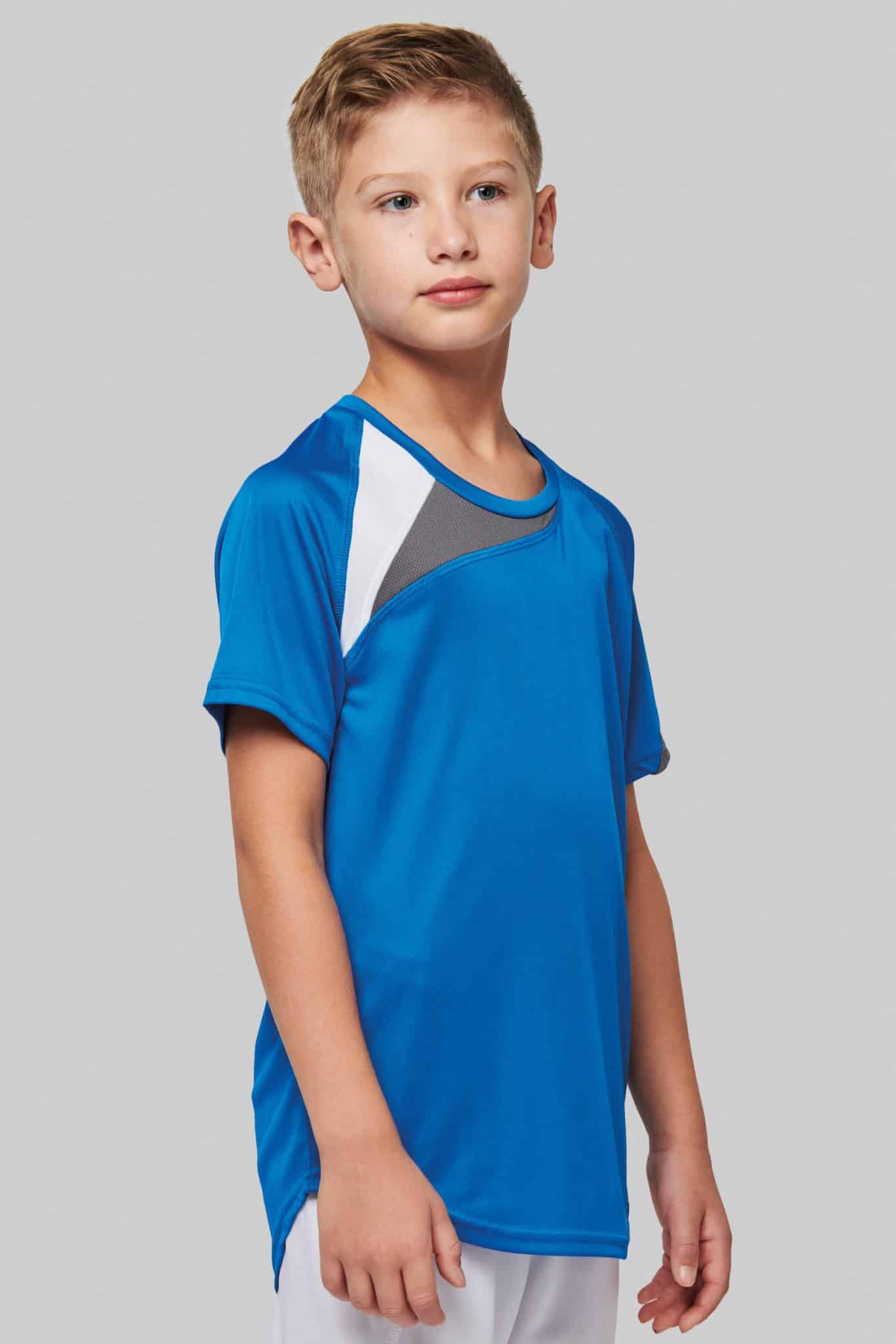 Miniature 3 pour Maillot multisport manches courtes enfant