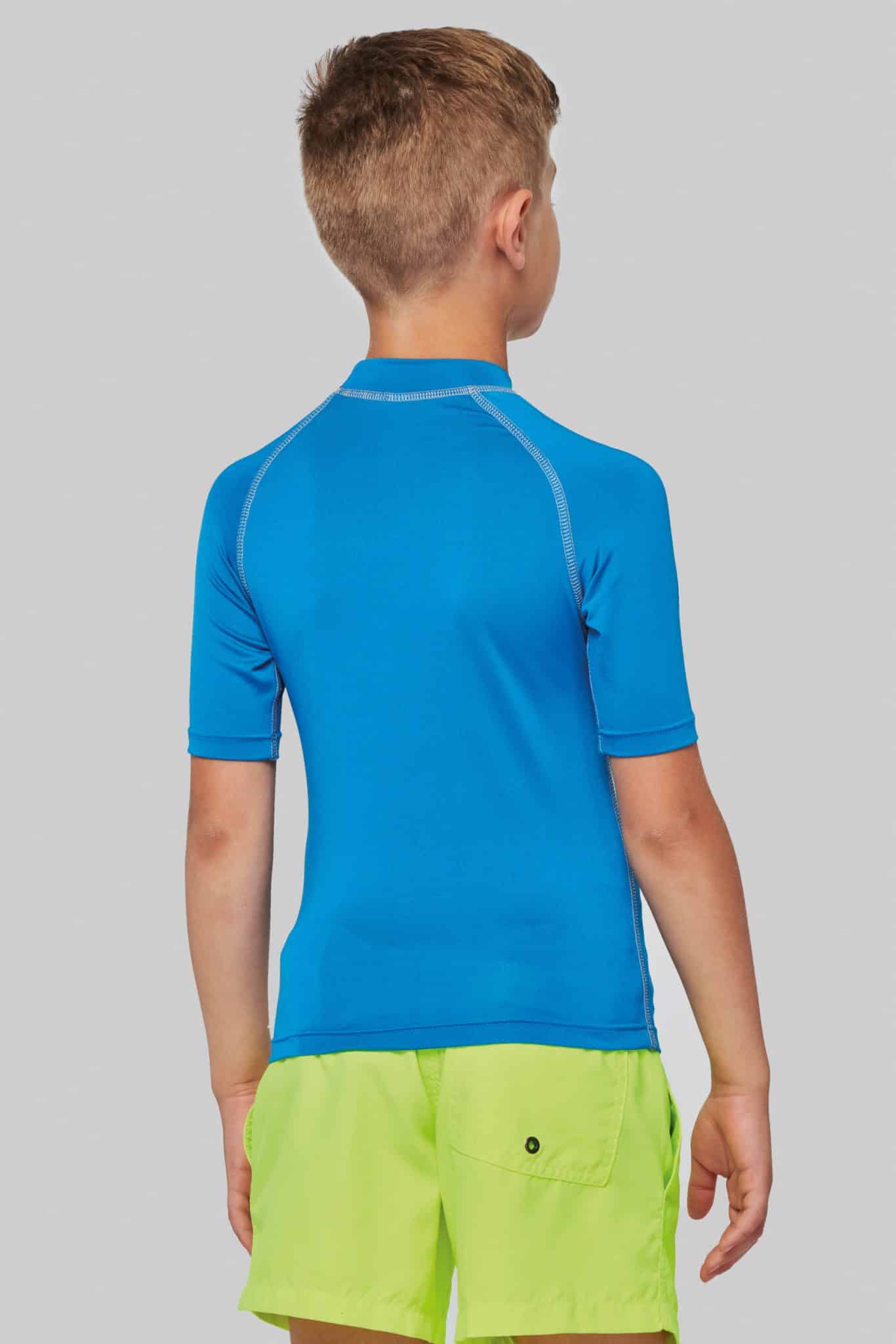 Miniature 2 pour T-shirt technique à manches courtes avec protection anti-UV enfant