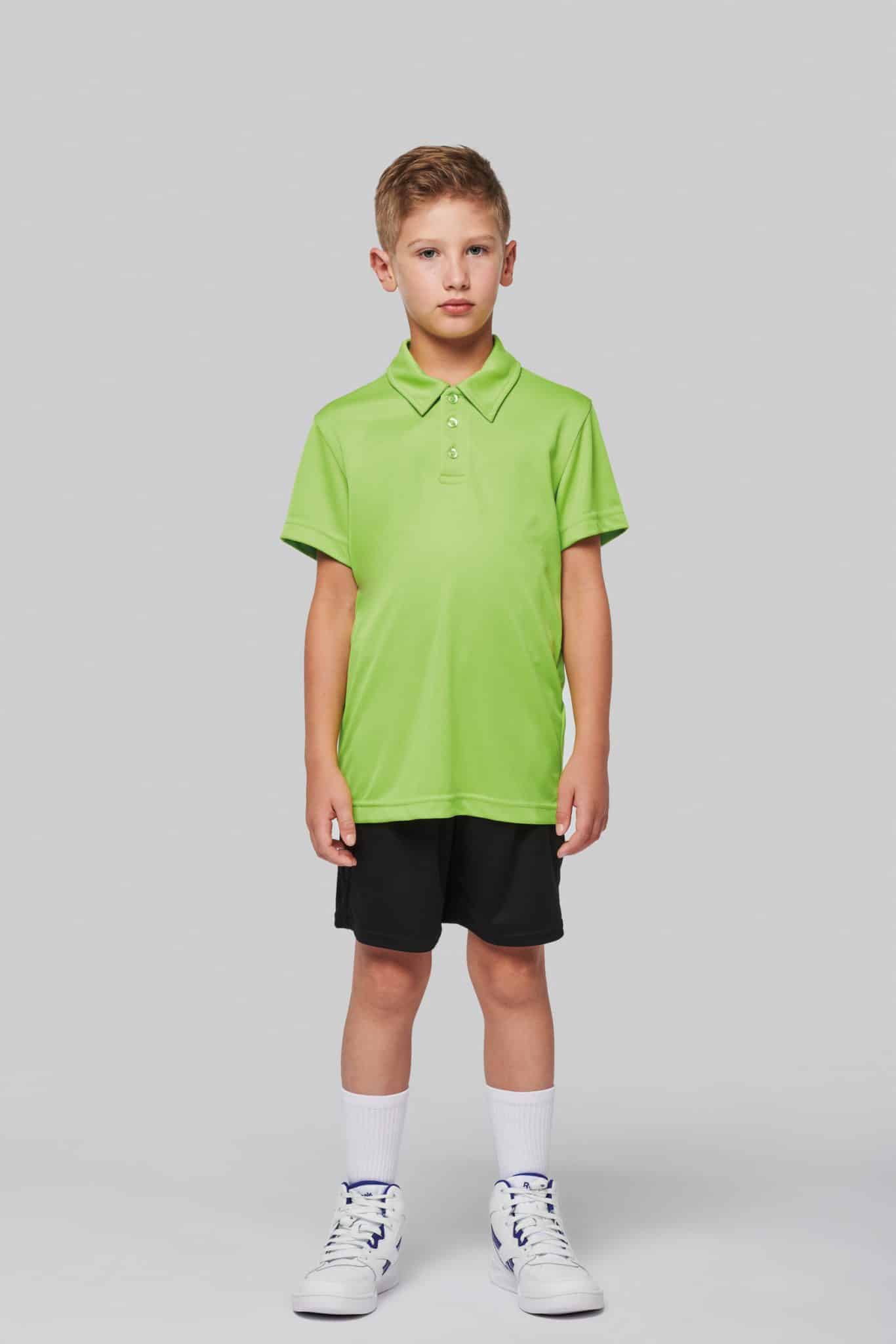 Miniature 3 pour Polo sport manches courtes enfant