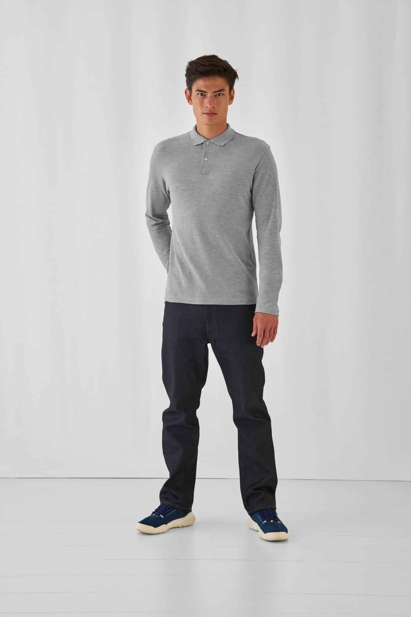 Visuel Polo homme ID.001 manches longues