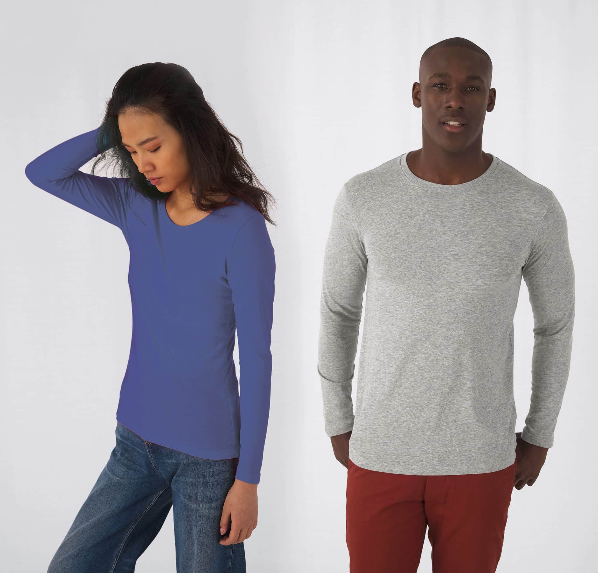 Miniature 2 pour T-shirt bio Inspire femme manches longues