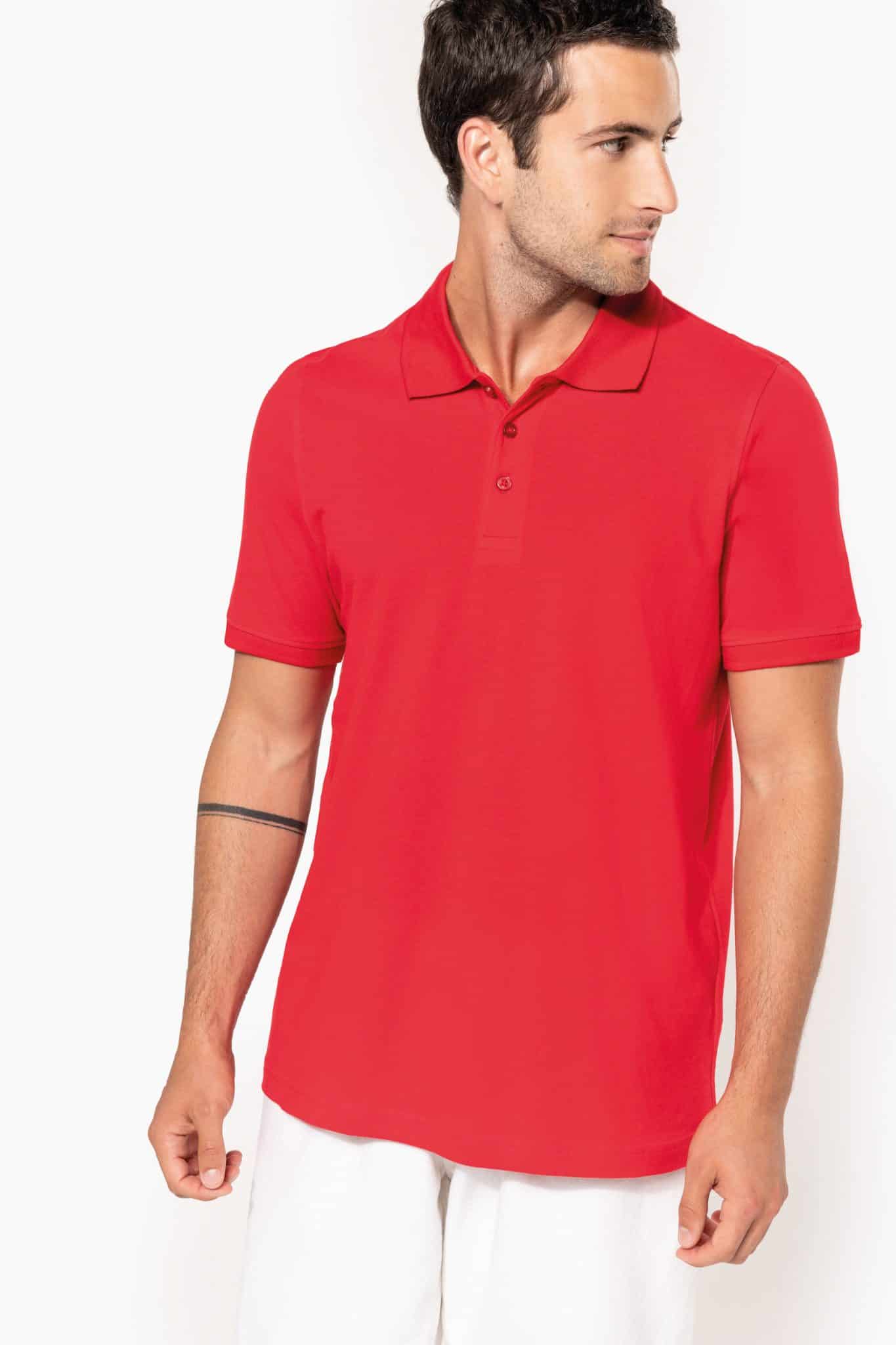 Visuel Polo piqué manches courtes homme