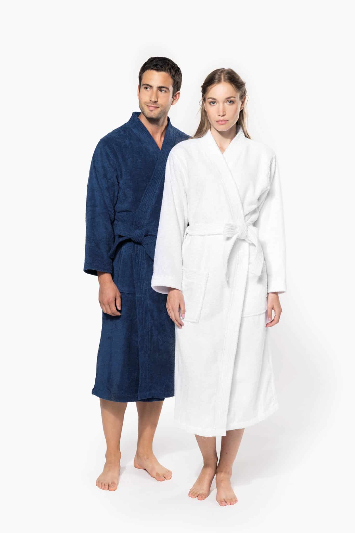 Visuel Peignoir col kimono