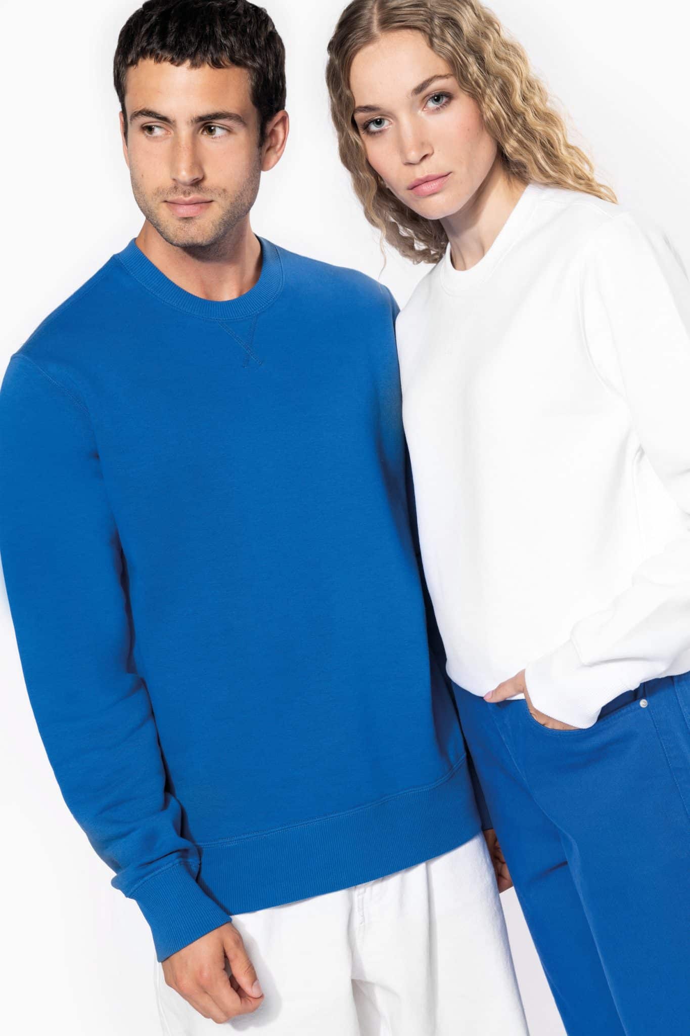Visuel Sweat-shirt col rond unisexe