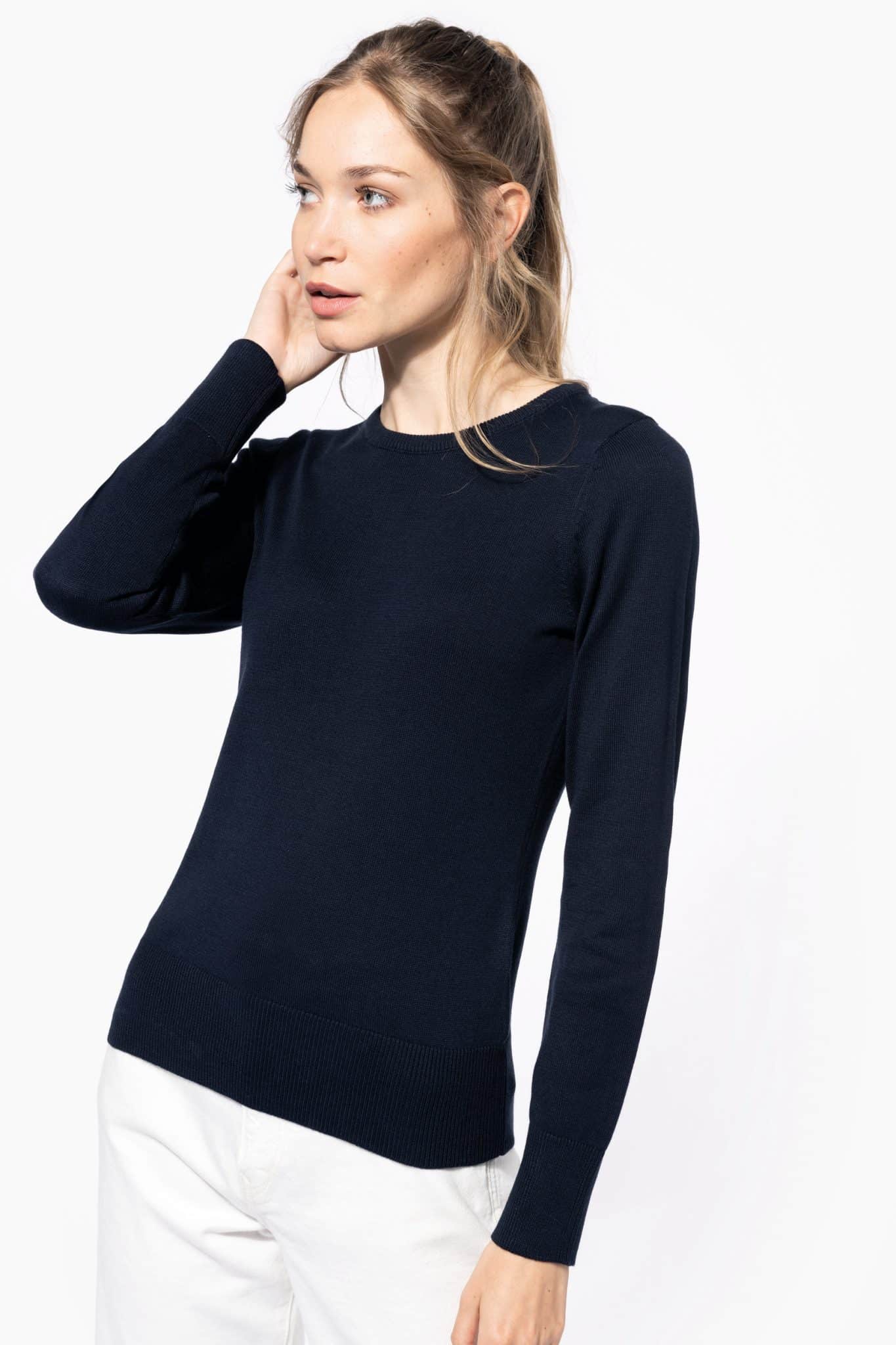 Visuel Pull col rond femme