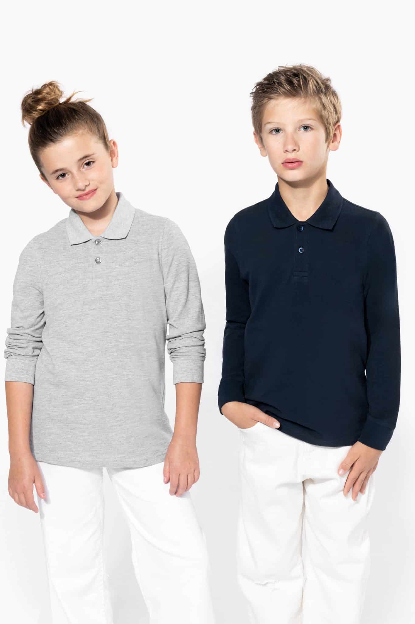Visuel Polo manches longues enfant