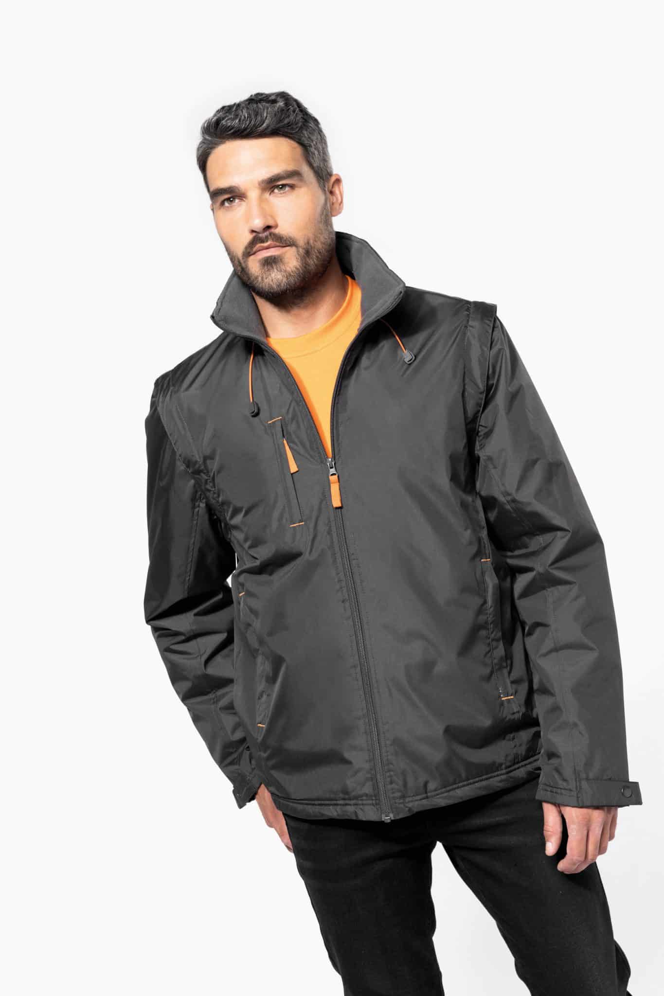 Visuel Blouson à manches amovibles homme
