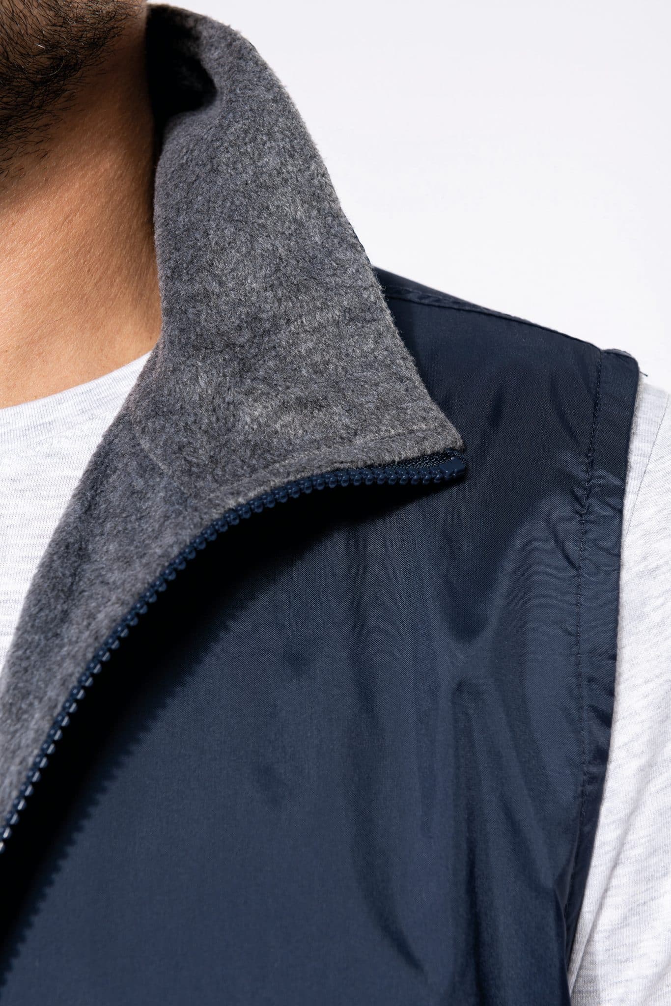 Miniature 4 pour Bodywarmer doublé polaire unisexe