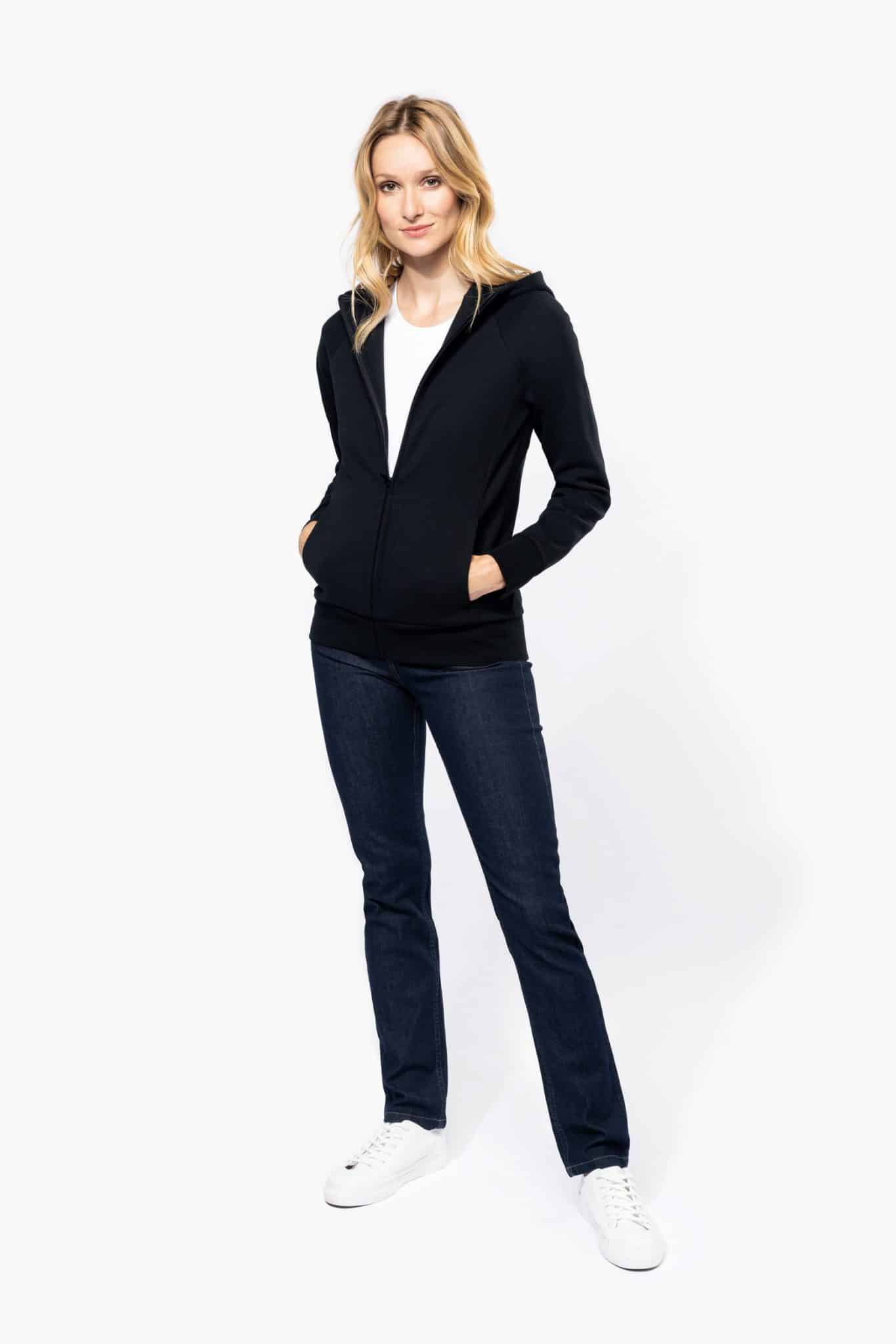Visuel Veste zippée à capuche femme