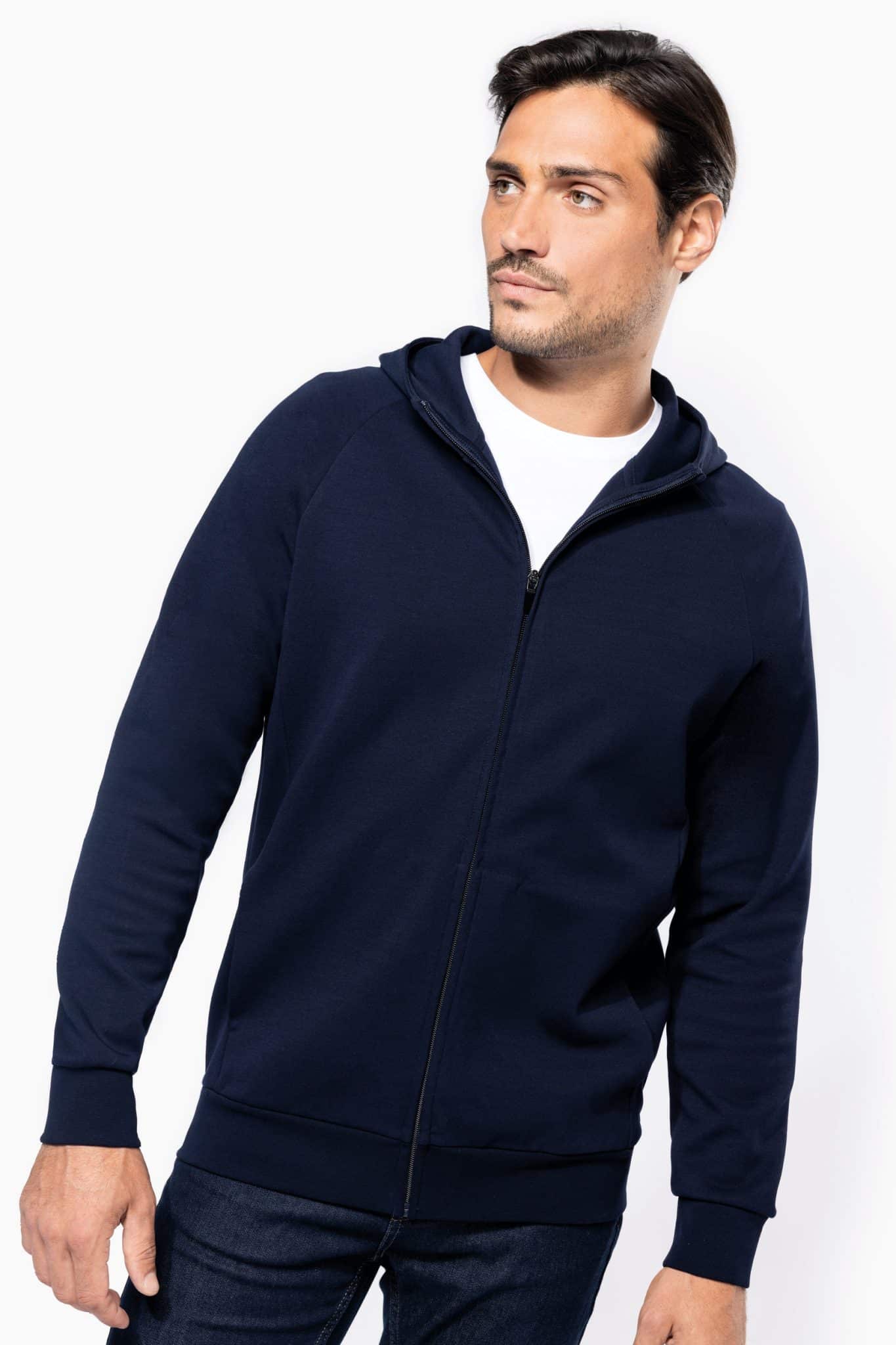 Visuel Veste zippée à capuche homme