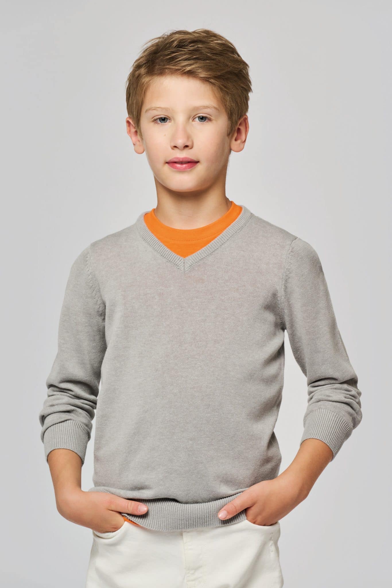 Visuel Pull col V enfant