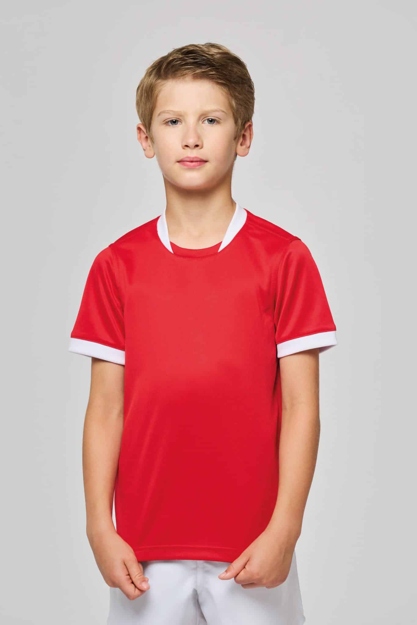 Visuel Maillot de rugby manches courtes enfant
