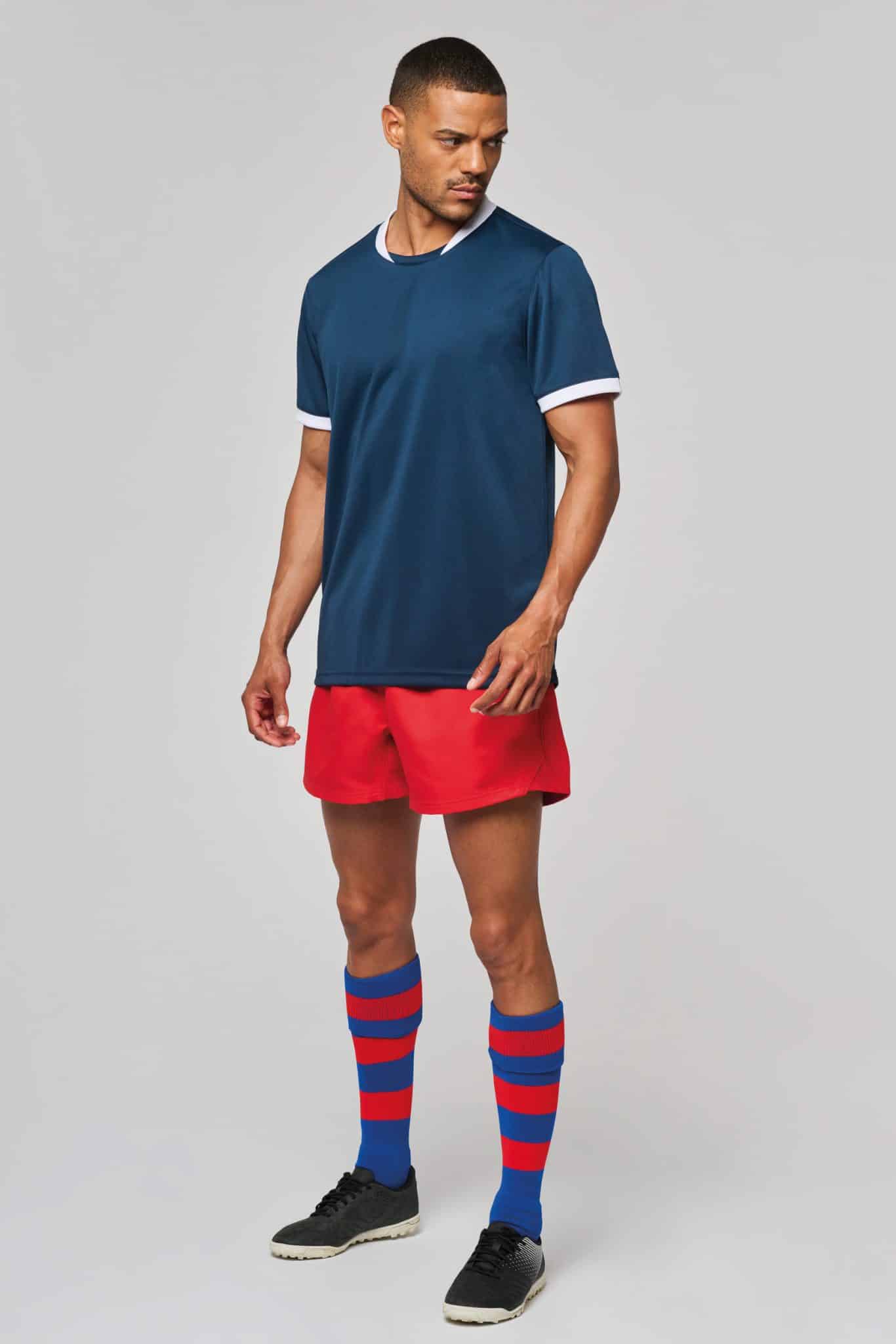 Miniature 3 pour Maillot de rugby manches courtes unisexe