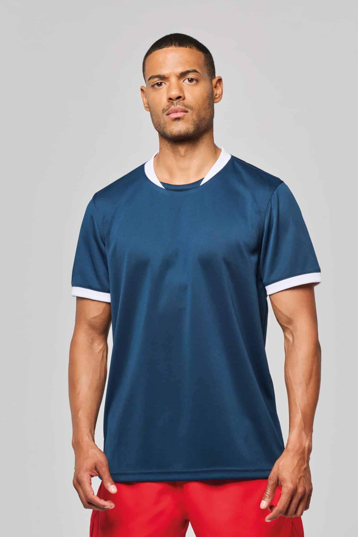 Visuel Maillot de rugby manches courtes unisexe