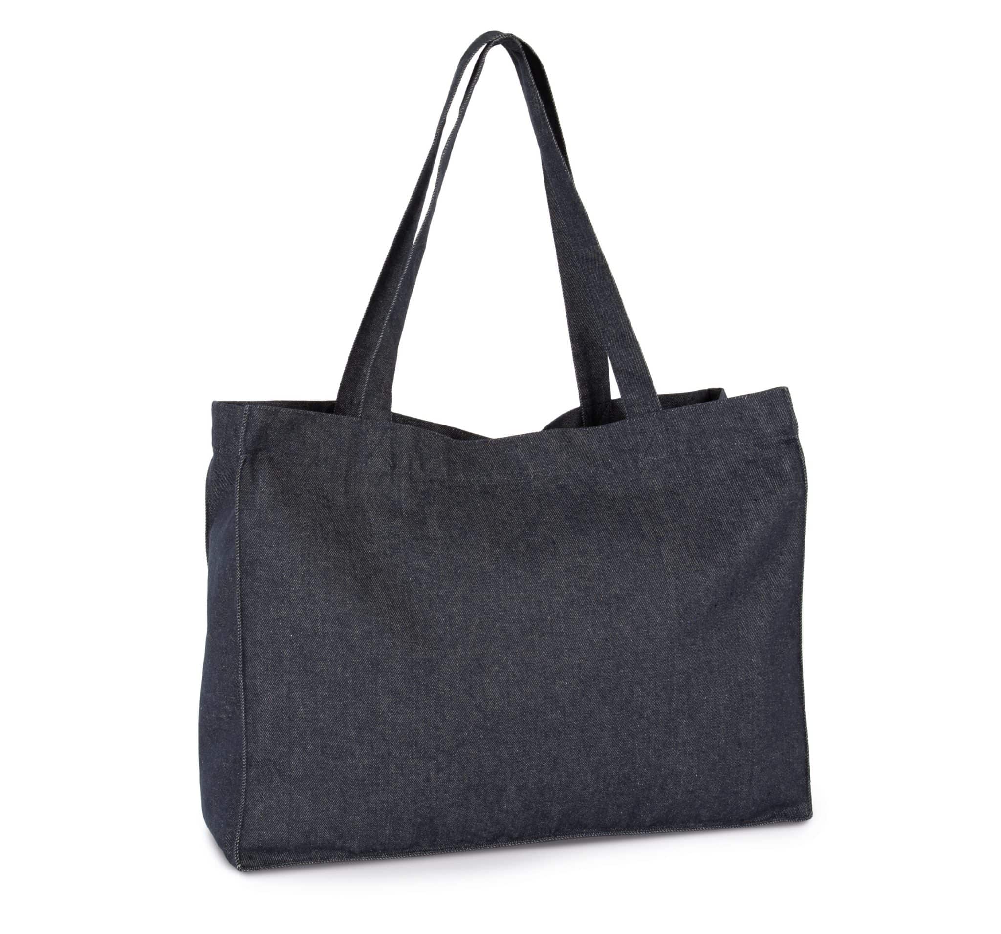 Miniature 3 pour Grand sac shopping denim