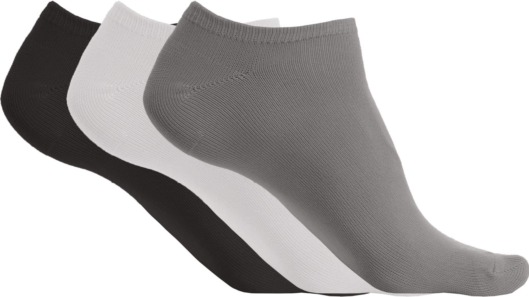 Visuel Socquettes microfibre unisexe - pack de 3 paires