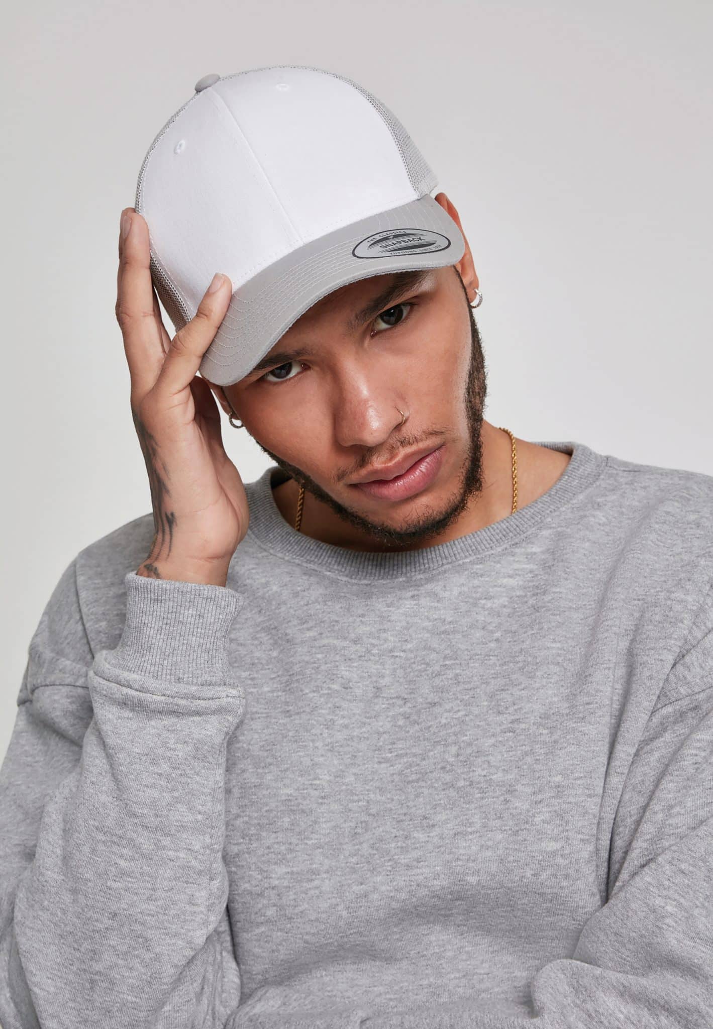 Visuel Casquette Retro Trucker Colored Front