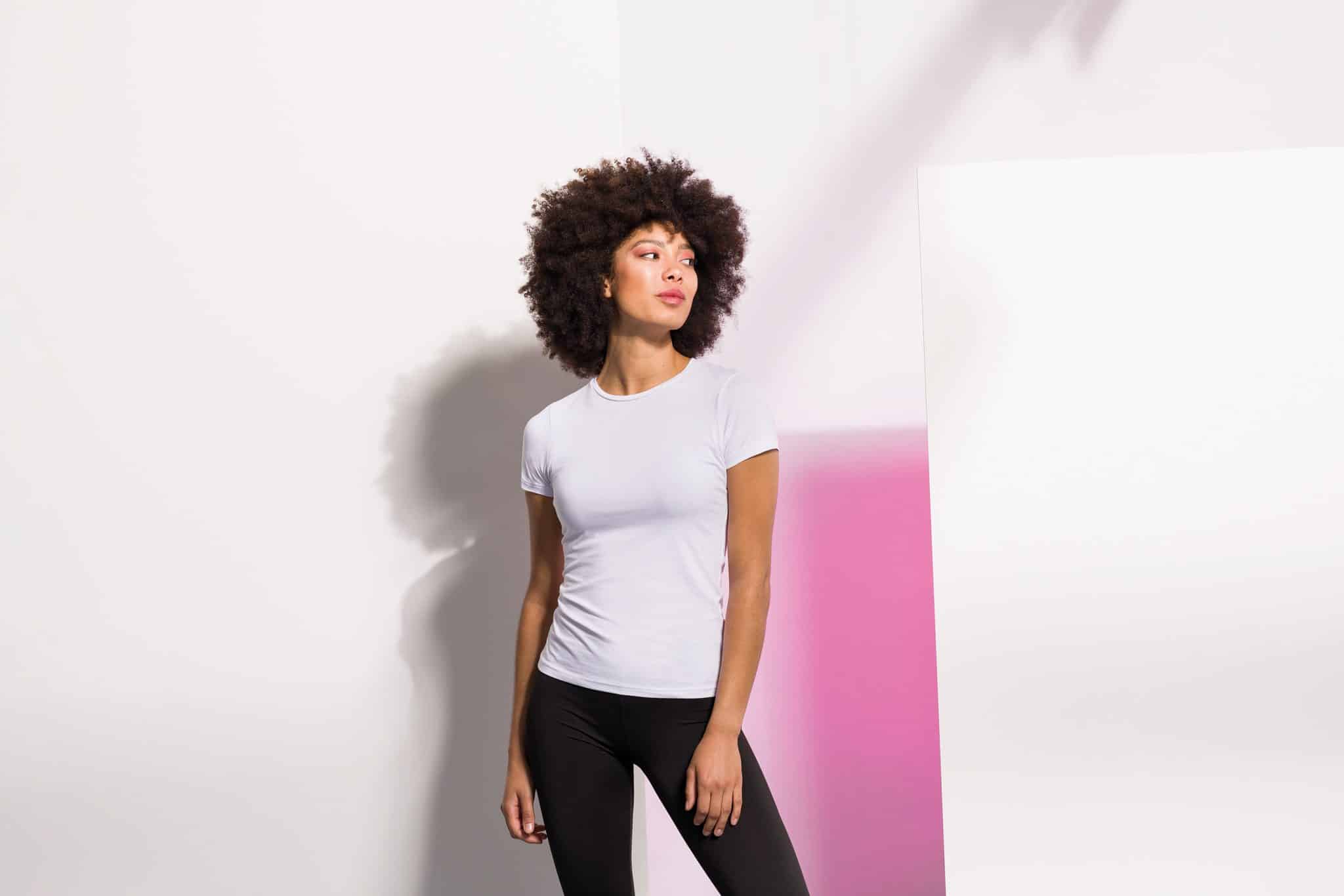 Visuel T-shirt femme col rond Feel Good