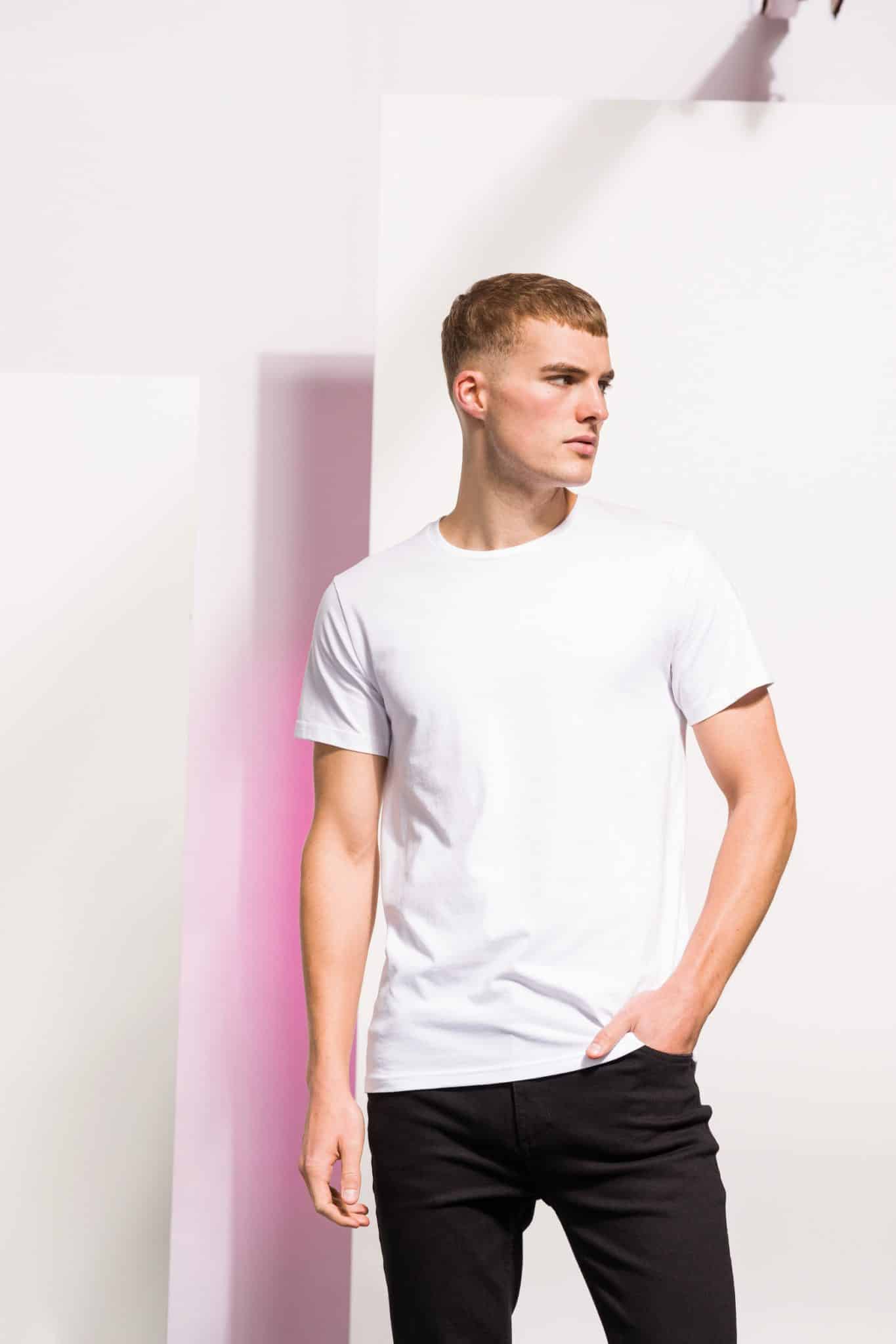 Visuel T-shirt homme col rond Feel Good