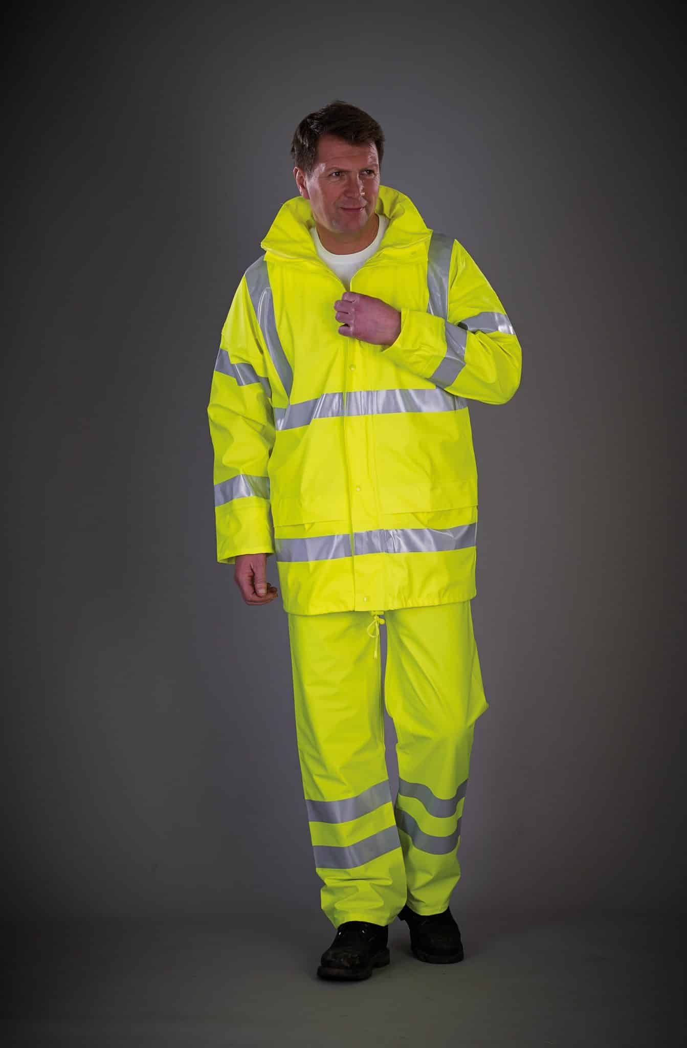 Miniature 3 pour Veste de pluie respirante Hi-Vis Soft Flex