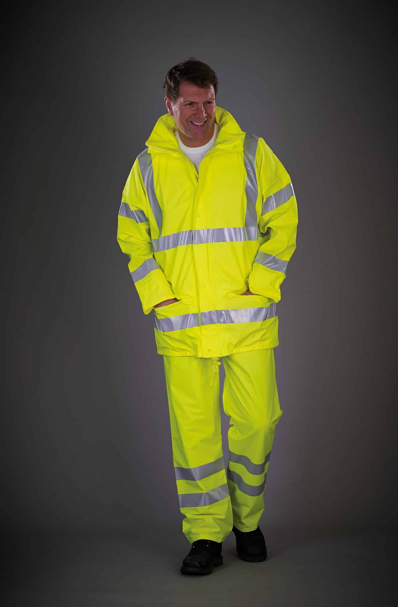 Miniature 5 pour Veste de pluie respirante Hi-Vis Soft Flex