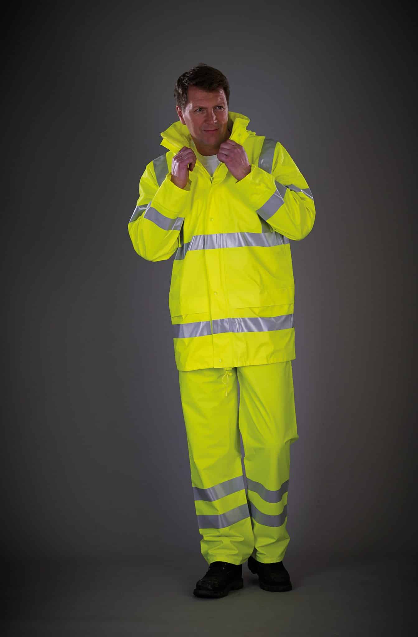 Miniature 6 pour Veste de pluie respirante Hi-Vis Soft Flex