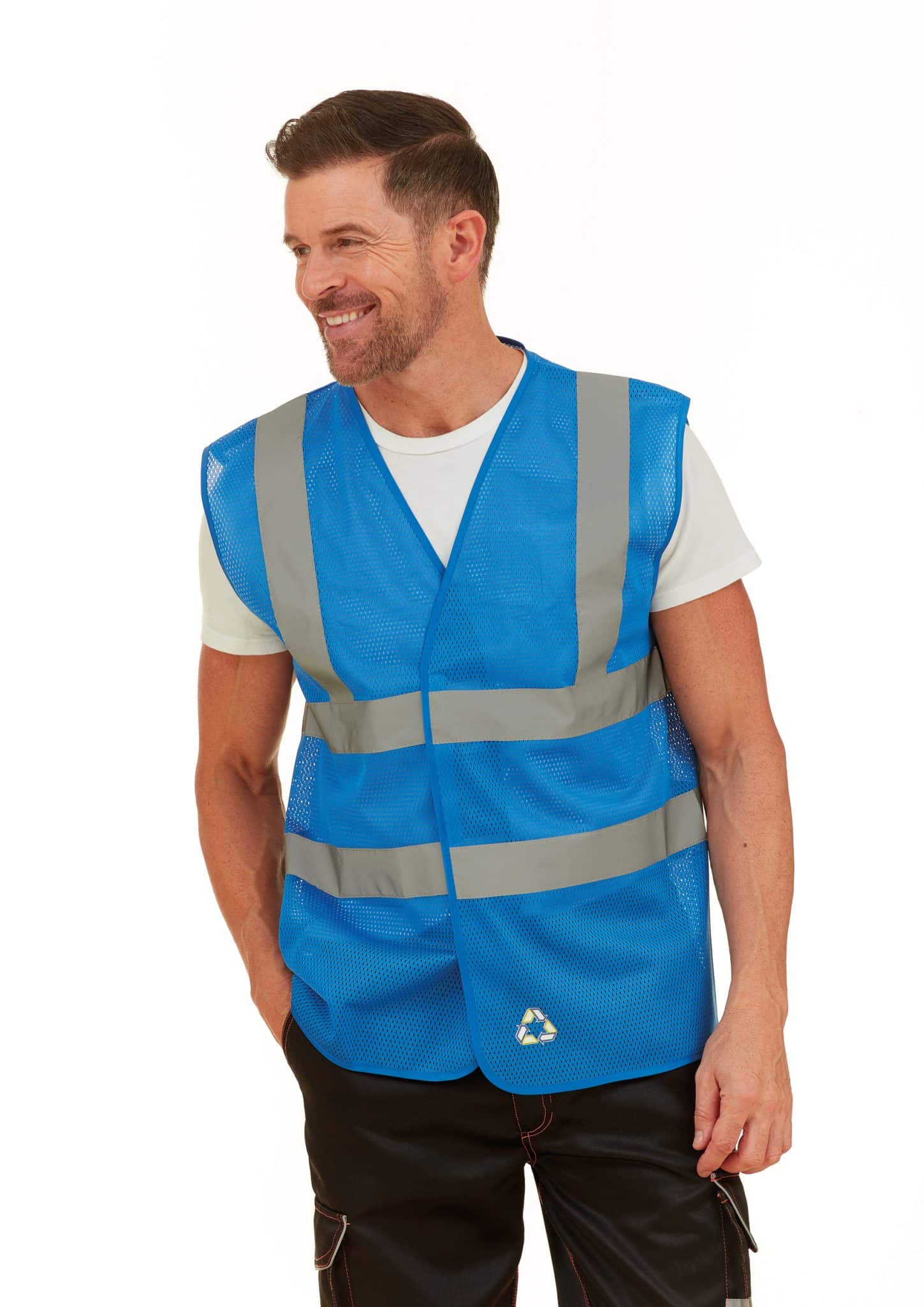 Miniature 4 pour Gilet haute visibilité à maille ajourée