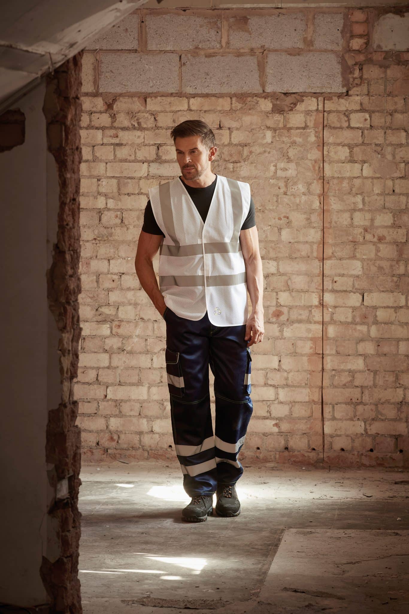 Miniature 5 pour Gilet haute visibilité à maille ajourée