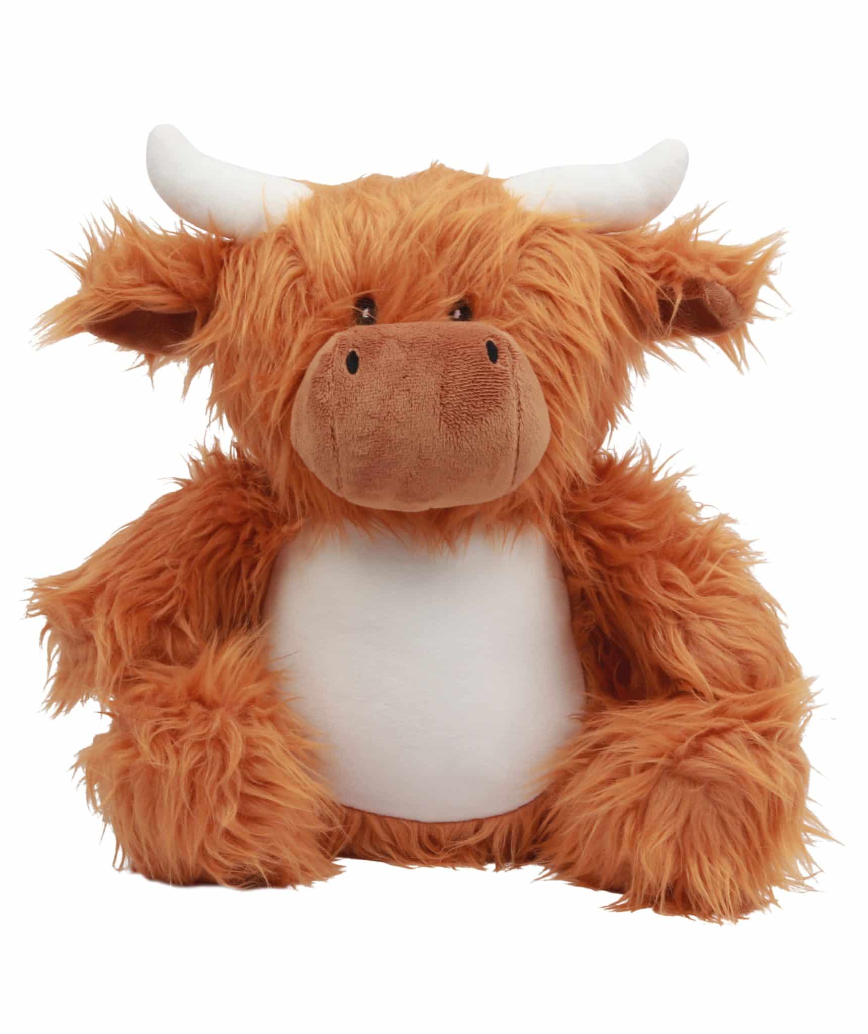 Visuel Peluche zippée vache