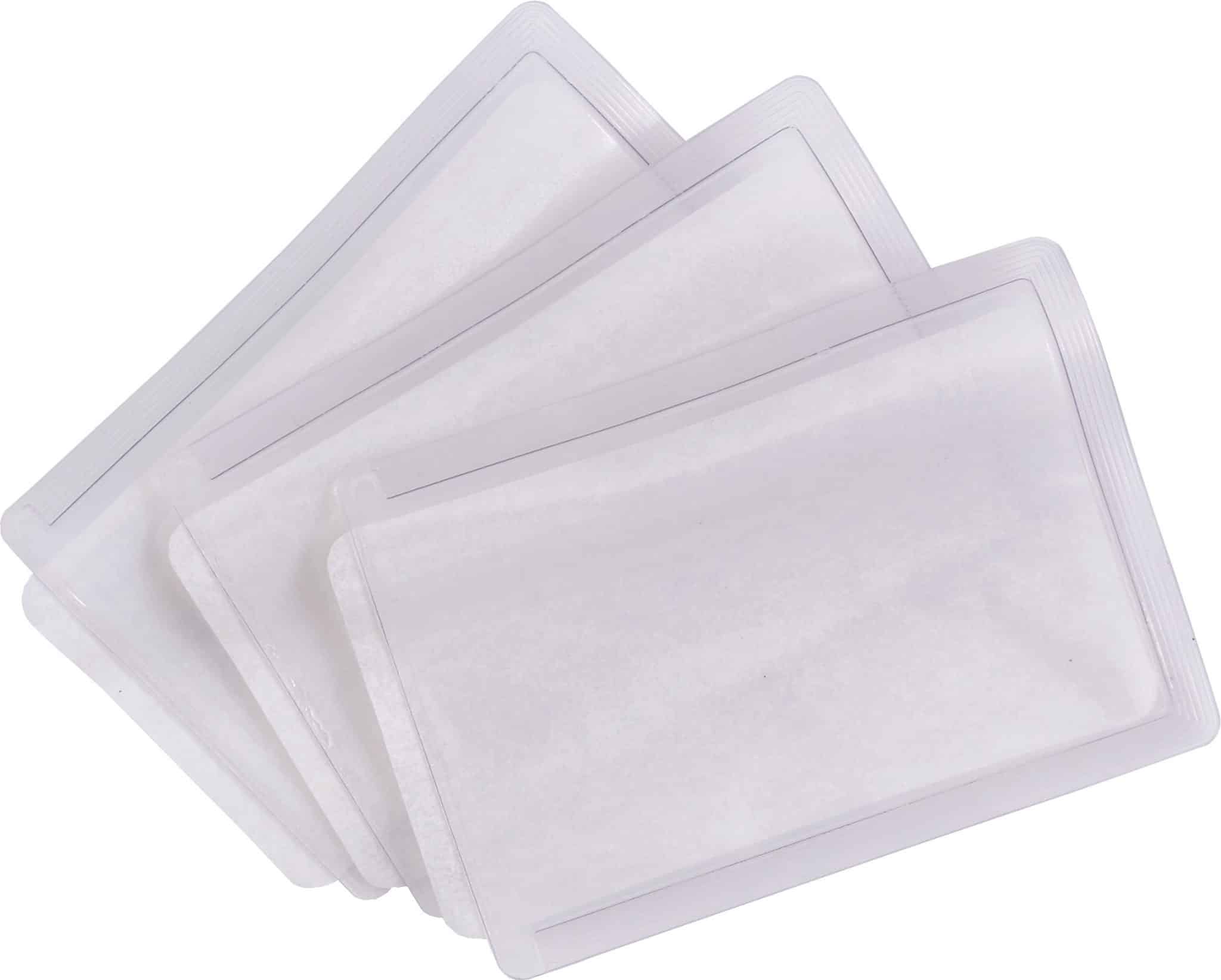 Miniature 2 pour Poches d'identité thermocollantes (1 unité = pack de 50)