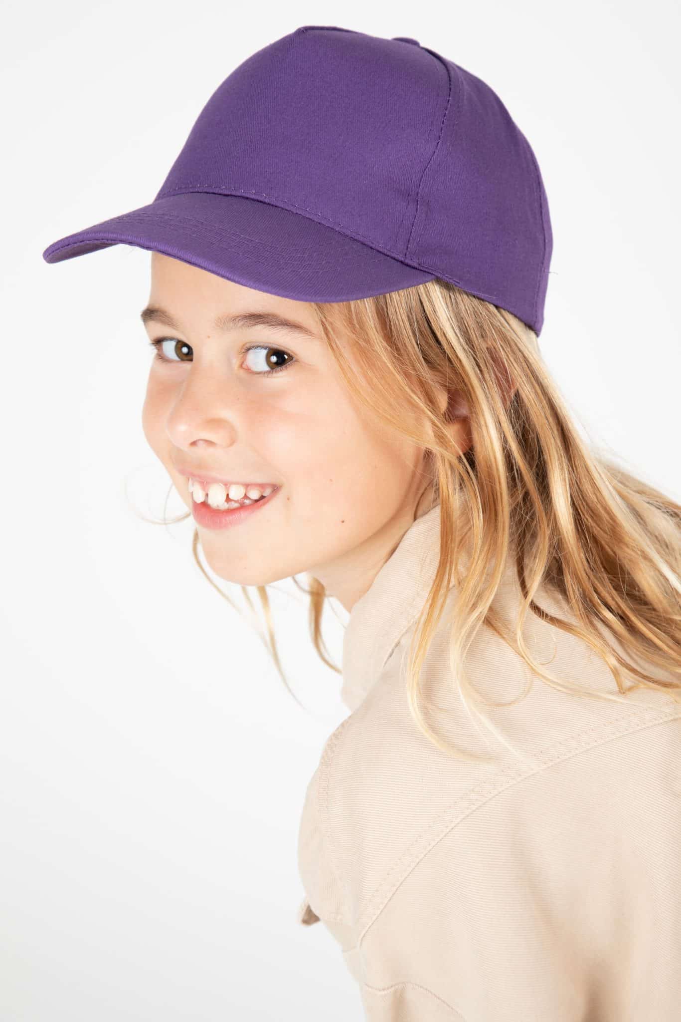 Visuel Casquette enfant en coton - 5 panneaux