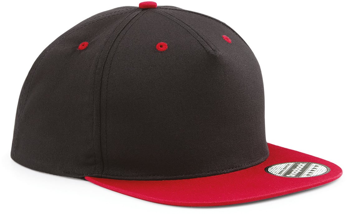 Visuel Casquette Snapback contrastée - 5 panneaux