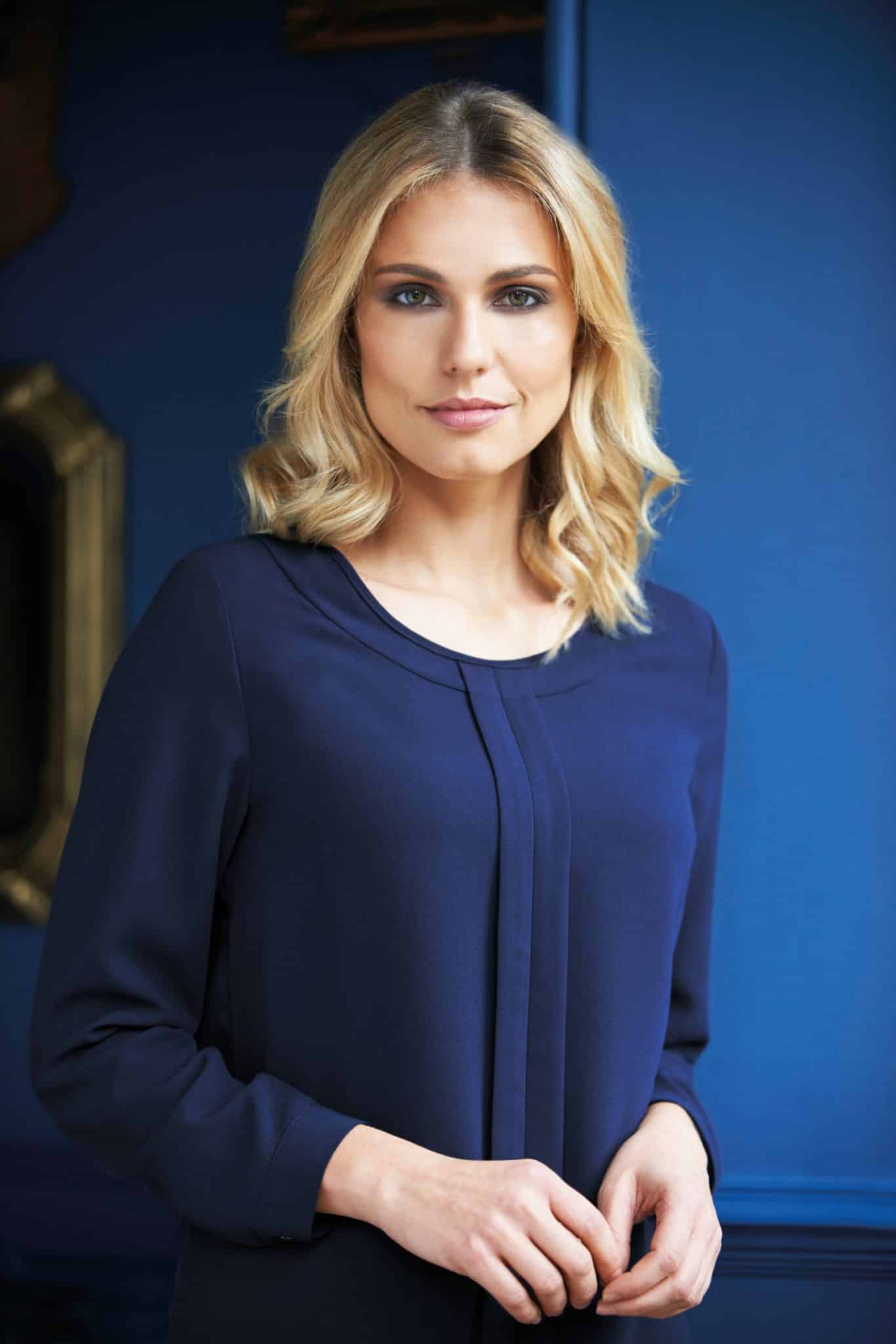 Visuel Blouse Crêpe de Chine Roma