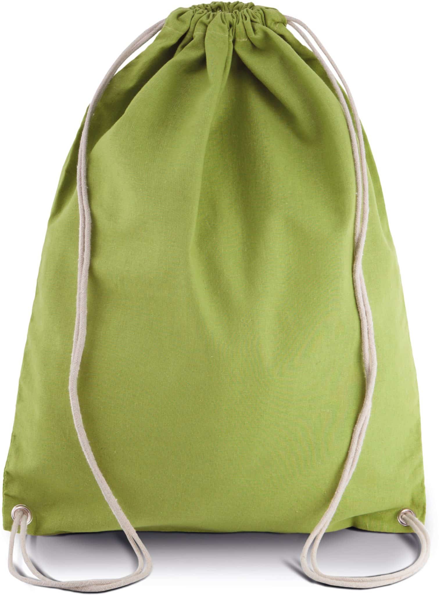 Visuel Sac à dos en coton avec cordelettes