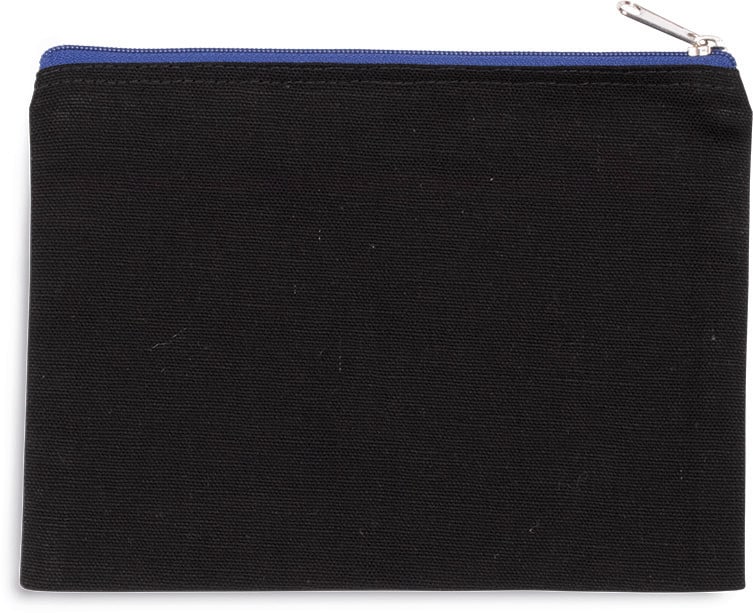 Visuel Pochette en coton canvas - modèle moyen