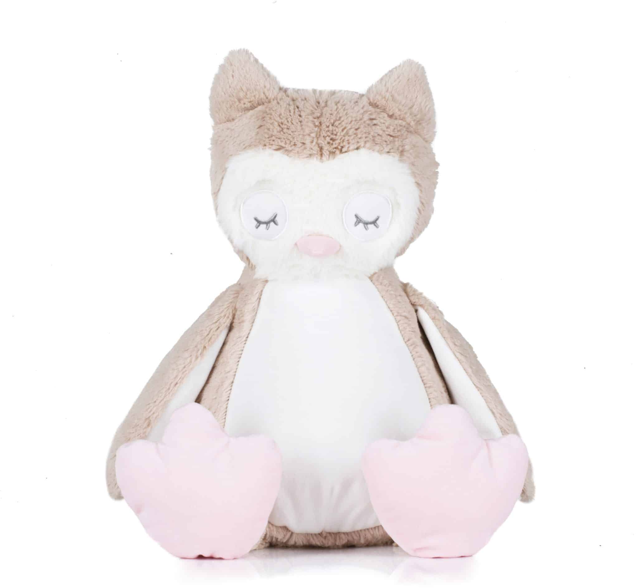 Visuel Peluche zippée Chouette