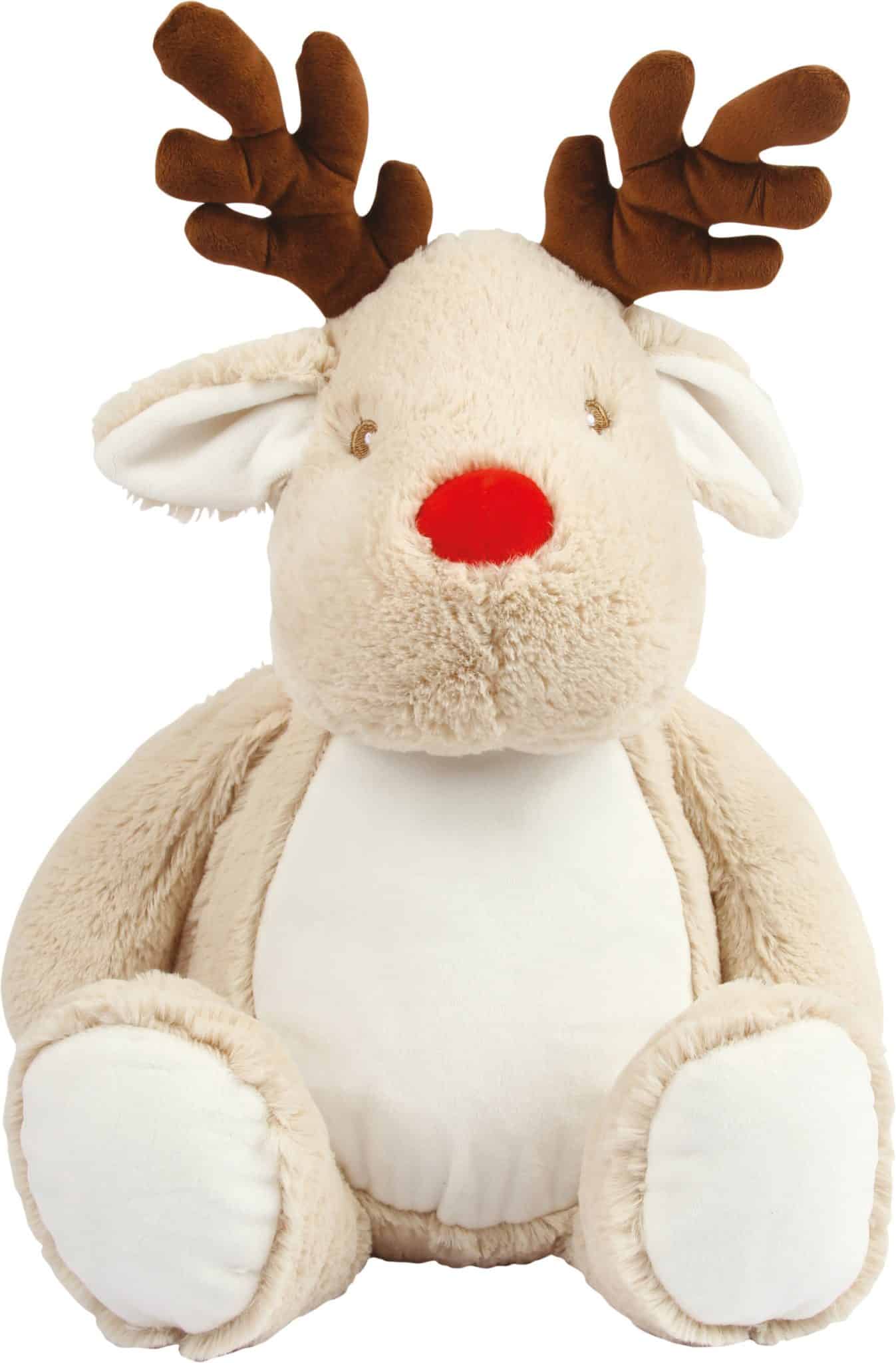 Visuel Peluche zippée Renne