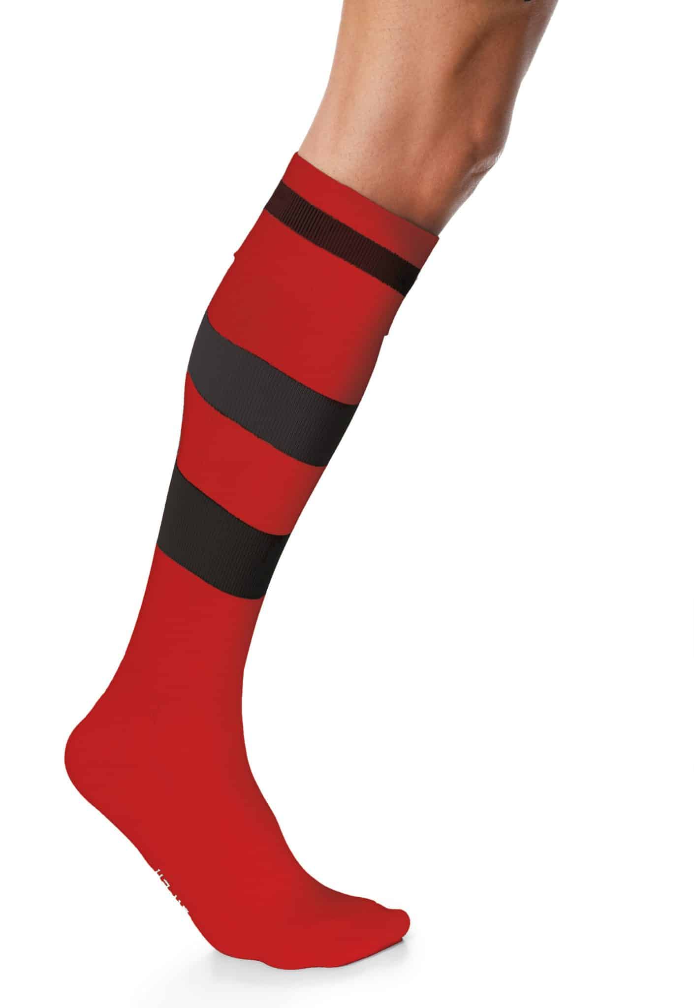 Visuel Chaussettes de sport cerclées unisexe