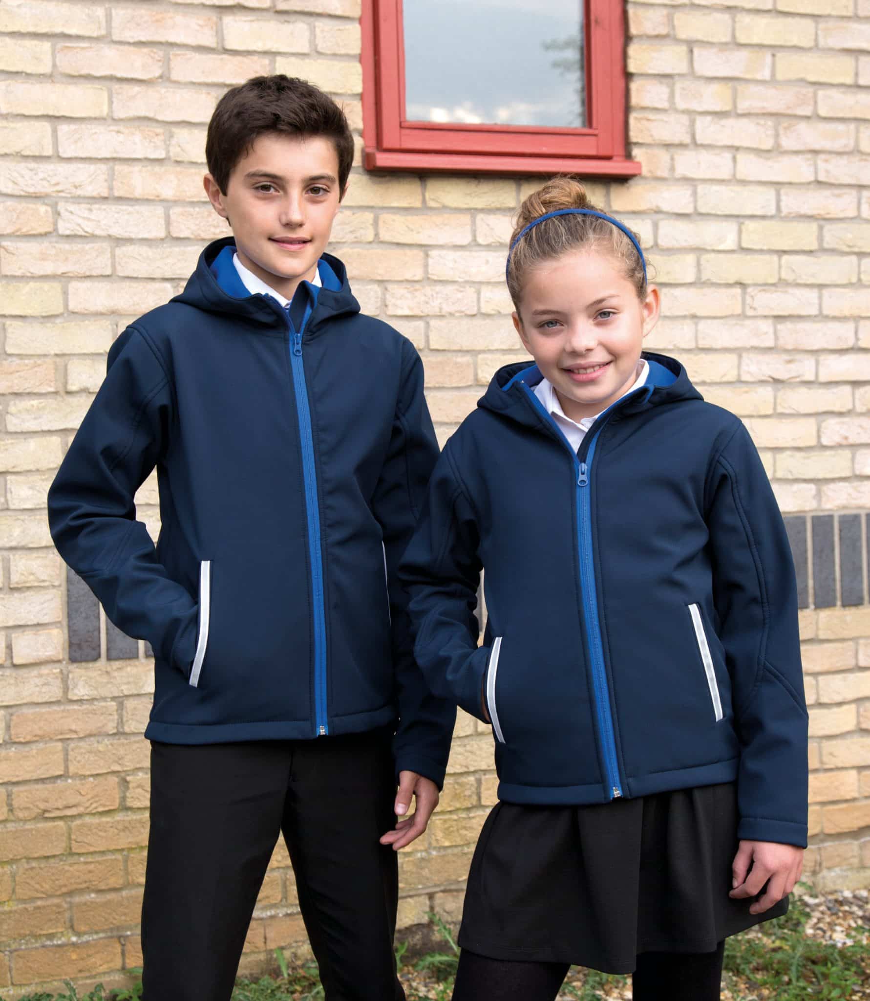 Visuel Veste Softshell Capuche Enfant