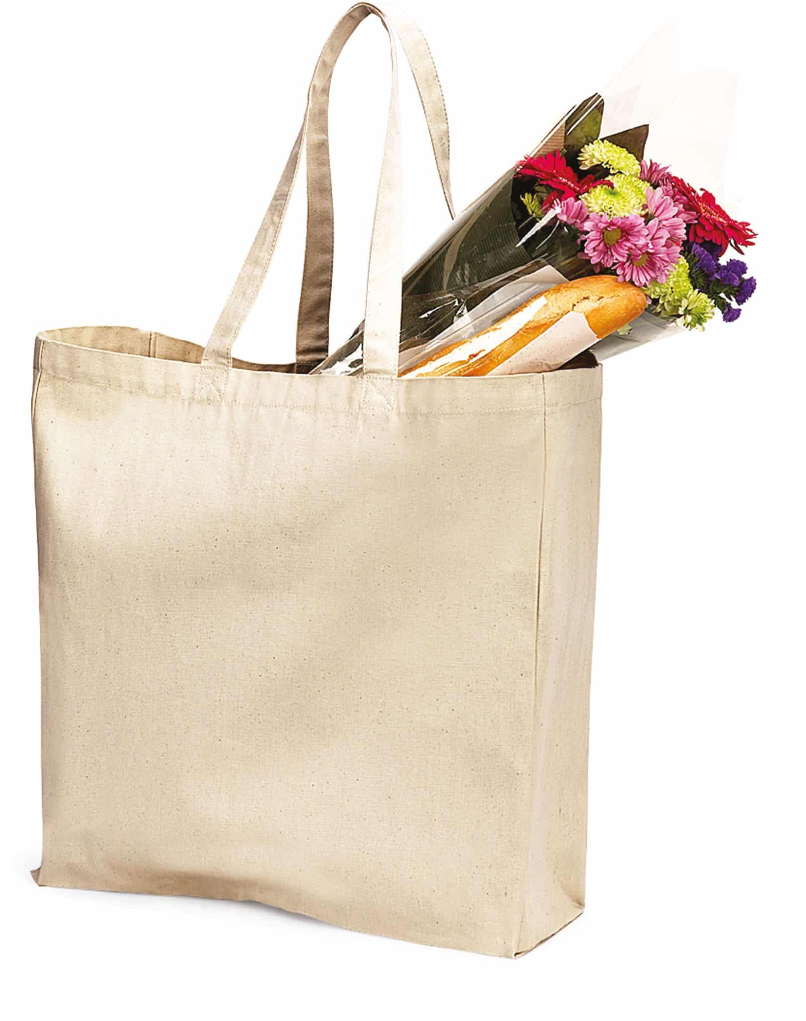 Miniature 2 pour Sac toile coton shopping