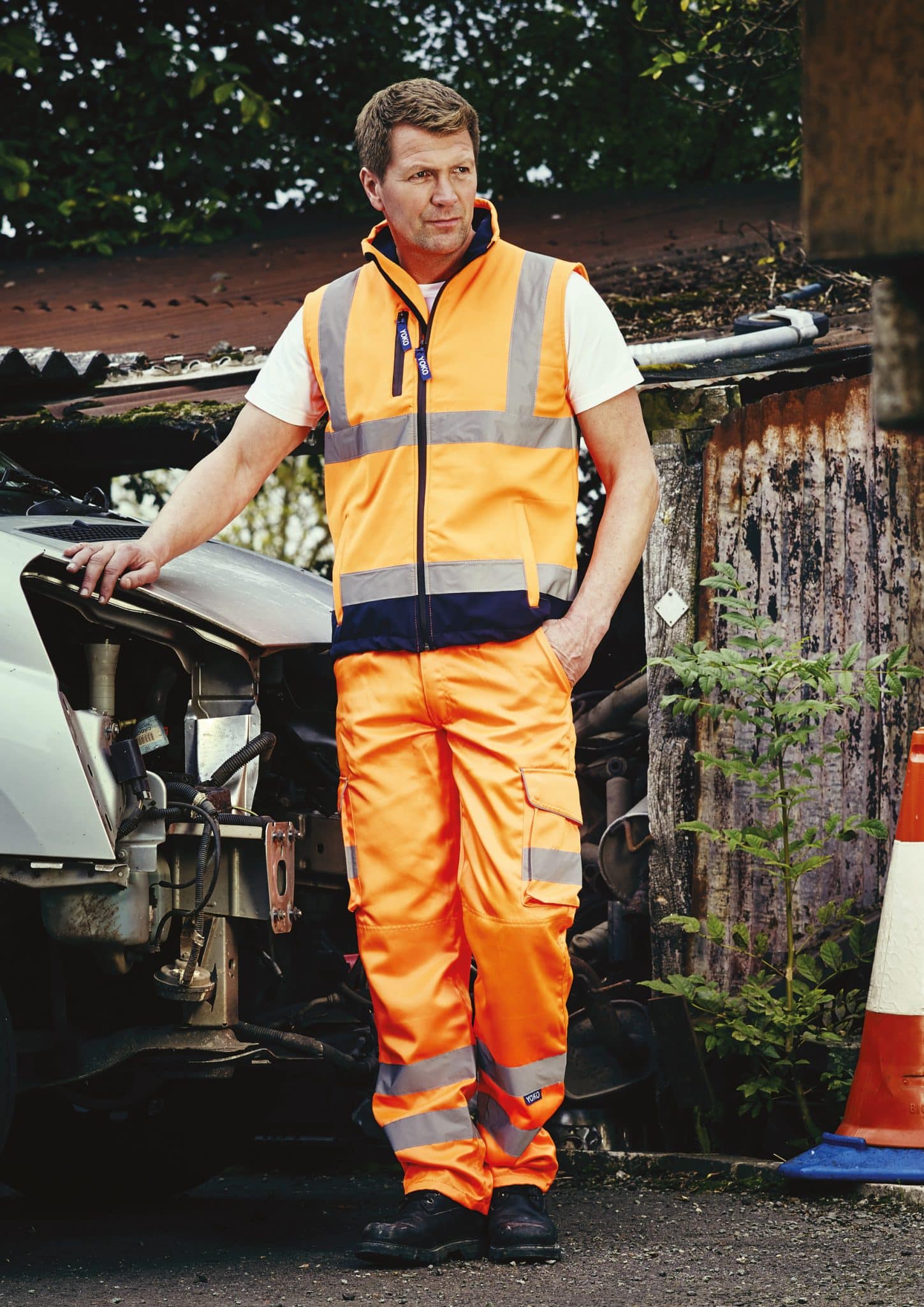 Visuel Pantalon Cargo haute visibilité