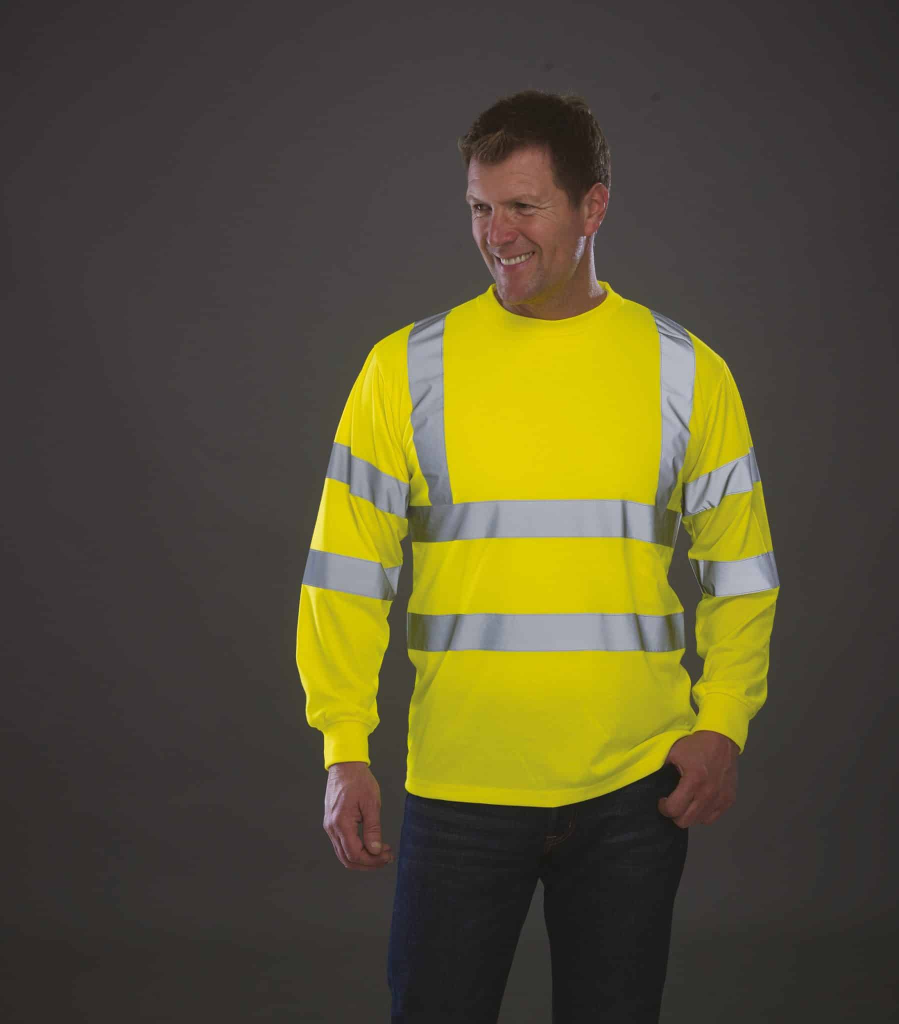 Visuel T-shirt haute visibilité manches longues