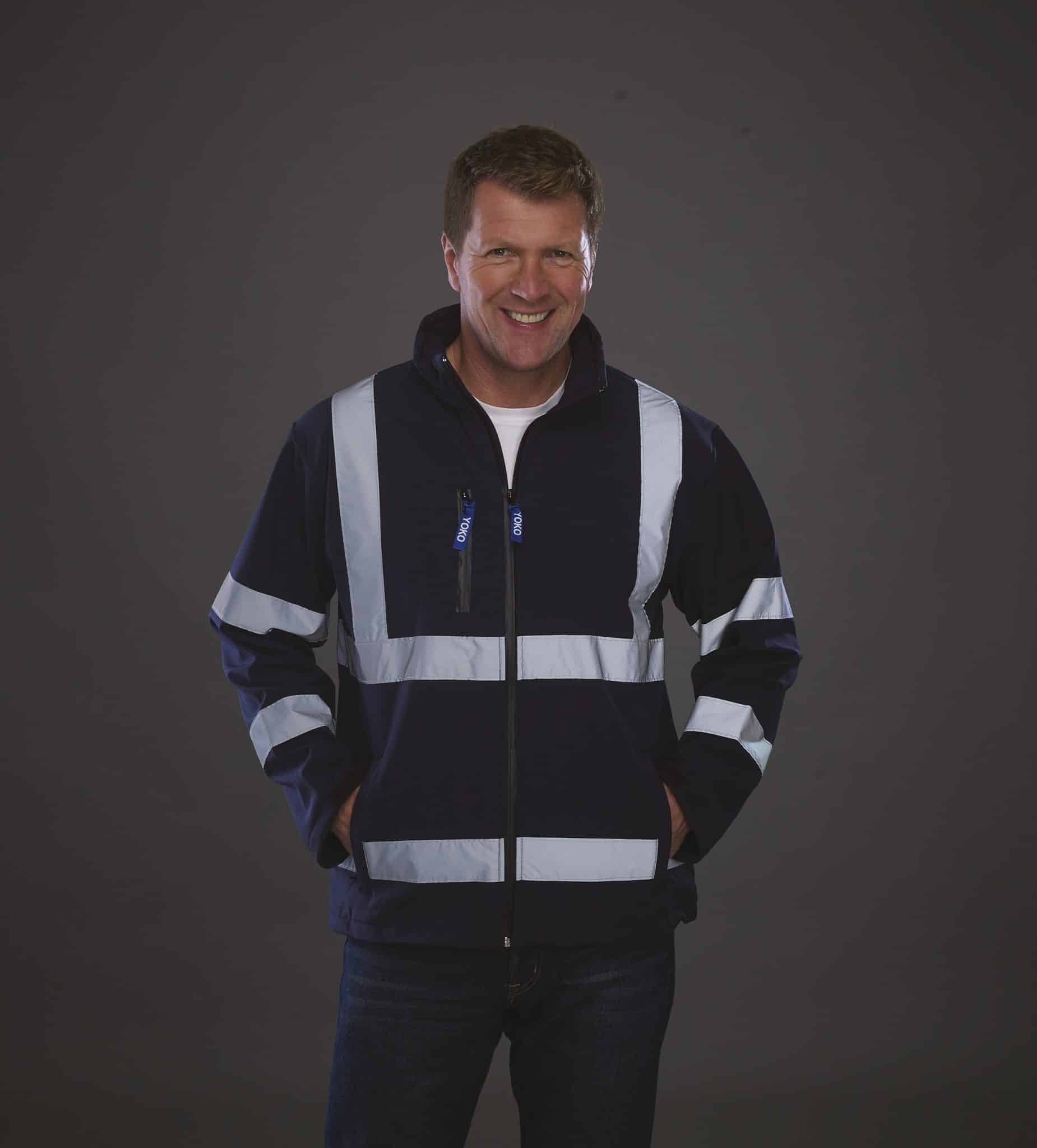 Visuel Veste softshell haute visibilité
