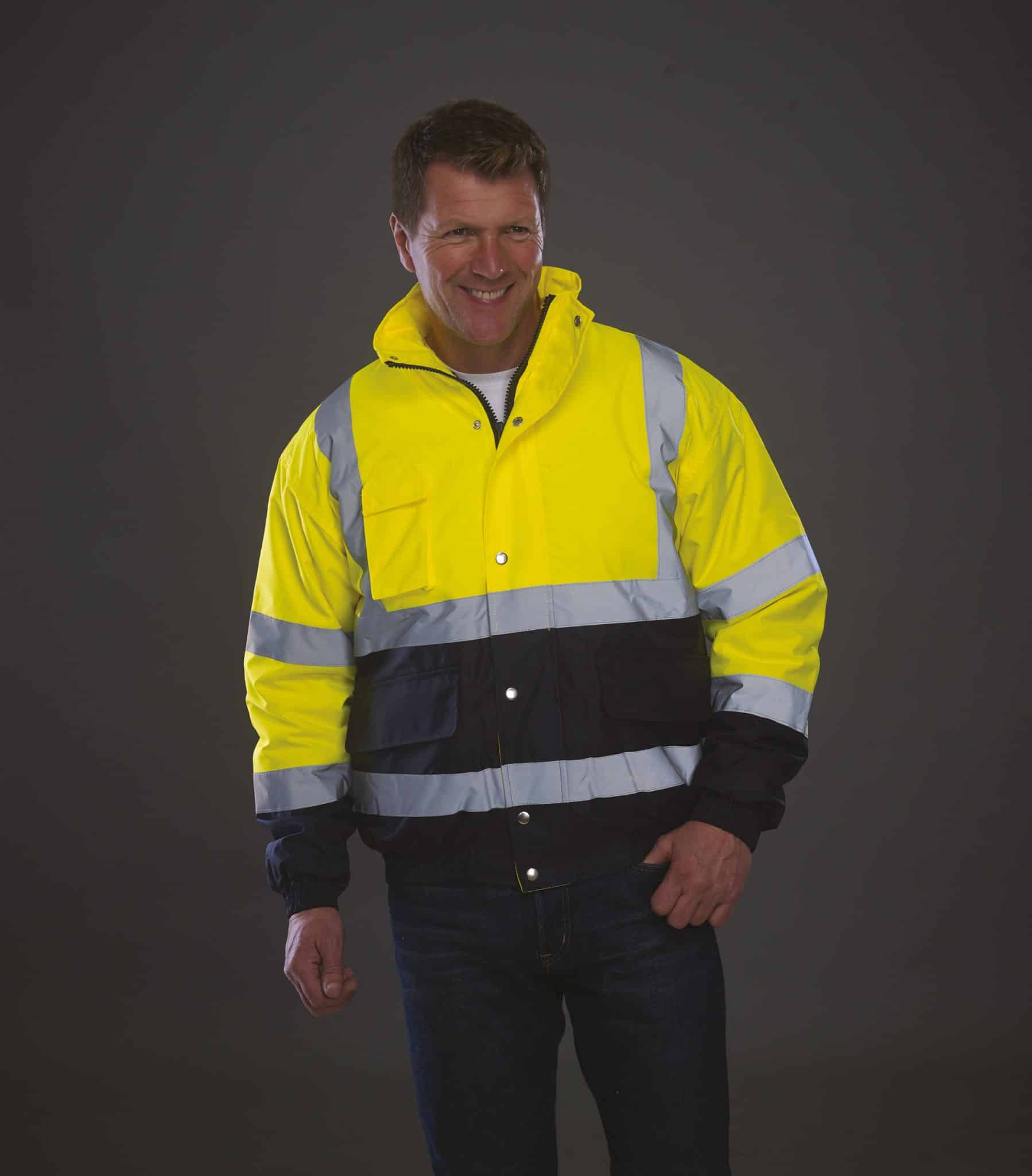 Visuel Blouson bicolore haute visibilité