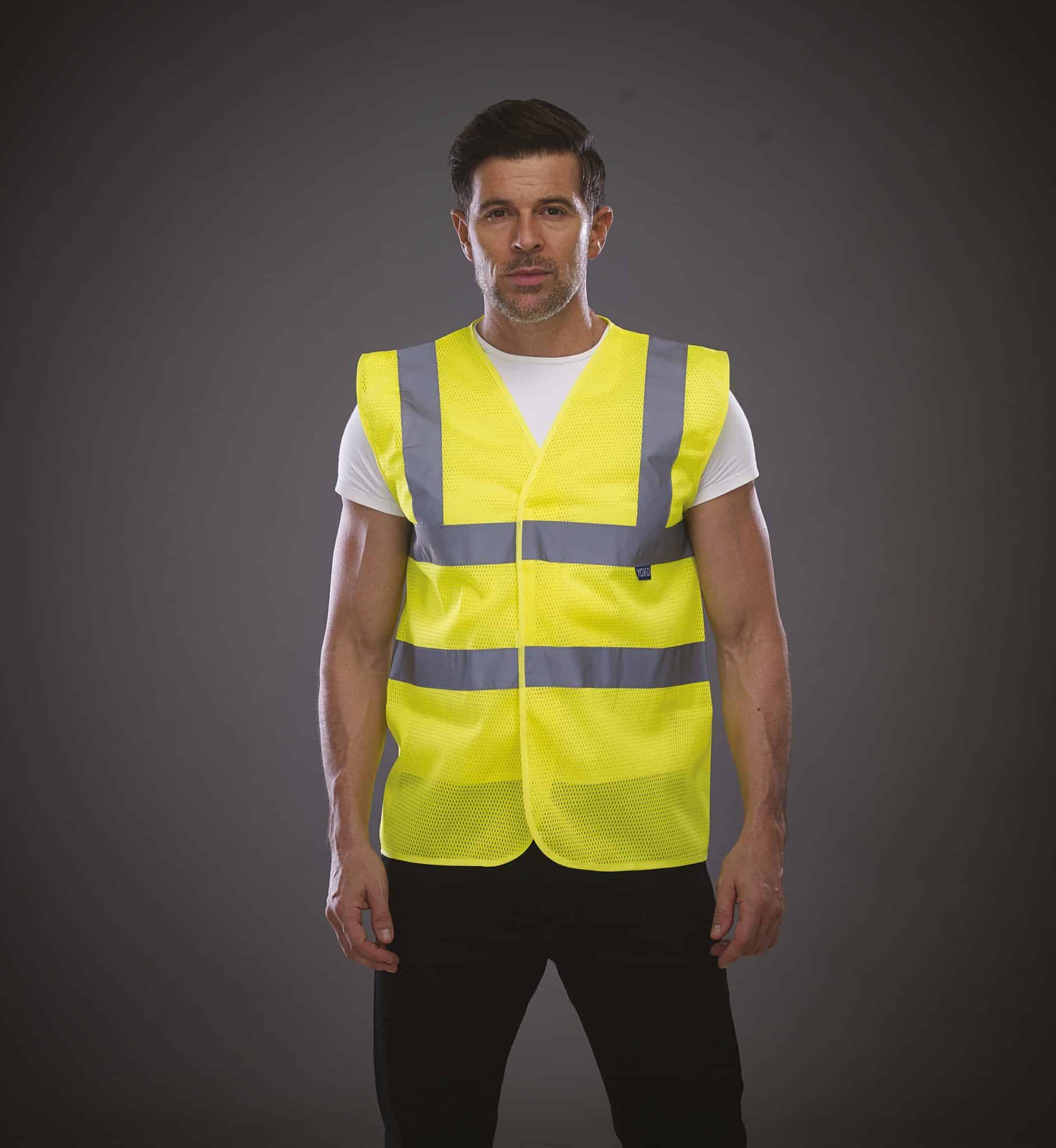 Visuel Gilet haute visibilité à maille ajourée