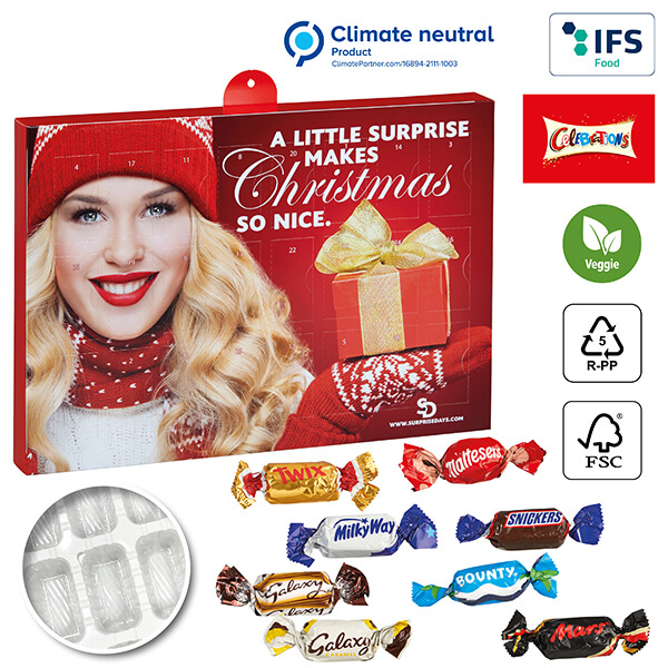 Visuel Calendrier de l'avent Premium cadeau BUSINESS avec Celebrations®