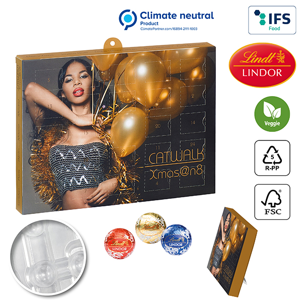 Visuel Calendrier de l'avent Lindor BUSINESS