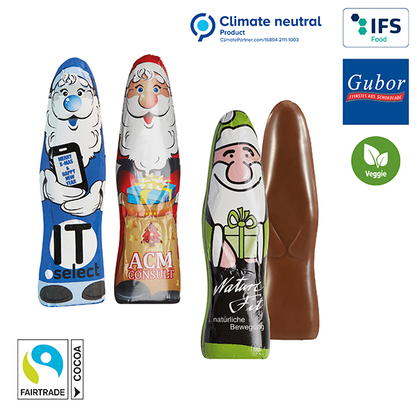 Visuel Père Noël en chocolat MINI