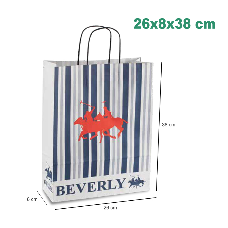 Visuel Sac papier kraft Offset Taille 26 x 38 cm